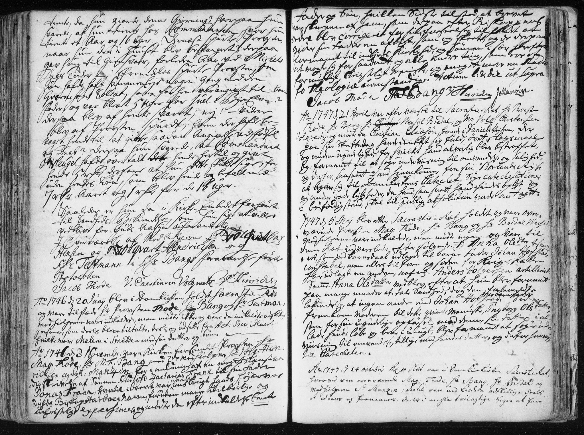 Ministerialprotokoller, klokkerbøker og fødselsregistre - Sør-Trøndelag, AV/SAT-A-1456/601/L0036: Ministerialbok nr. 601A04, 1729-1769
