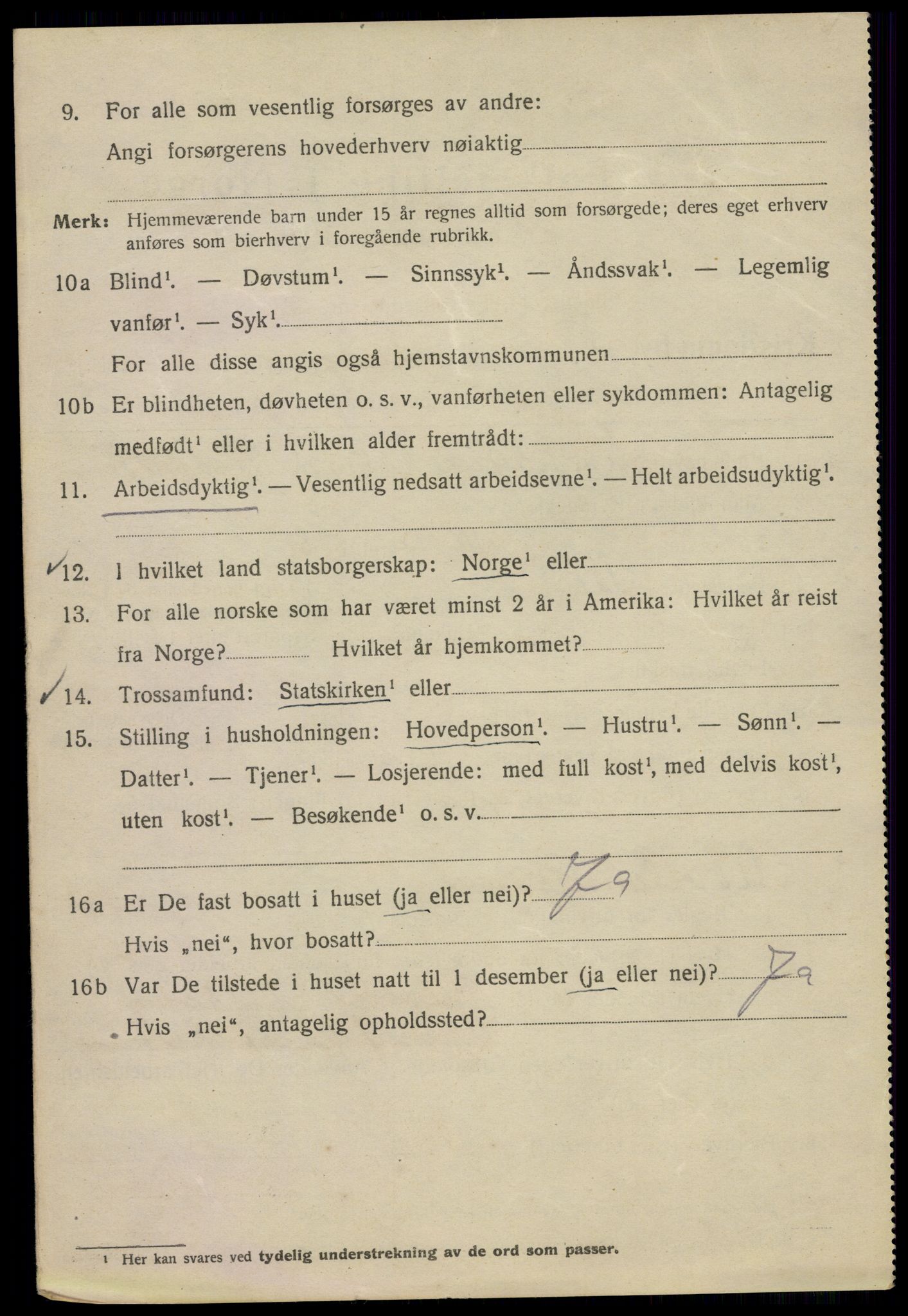 SAO, Folketelling 1920 for 0301 Kristiania kjøpstad, 1920, s. 360982