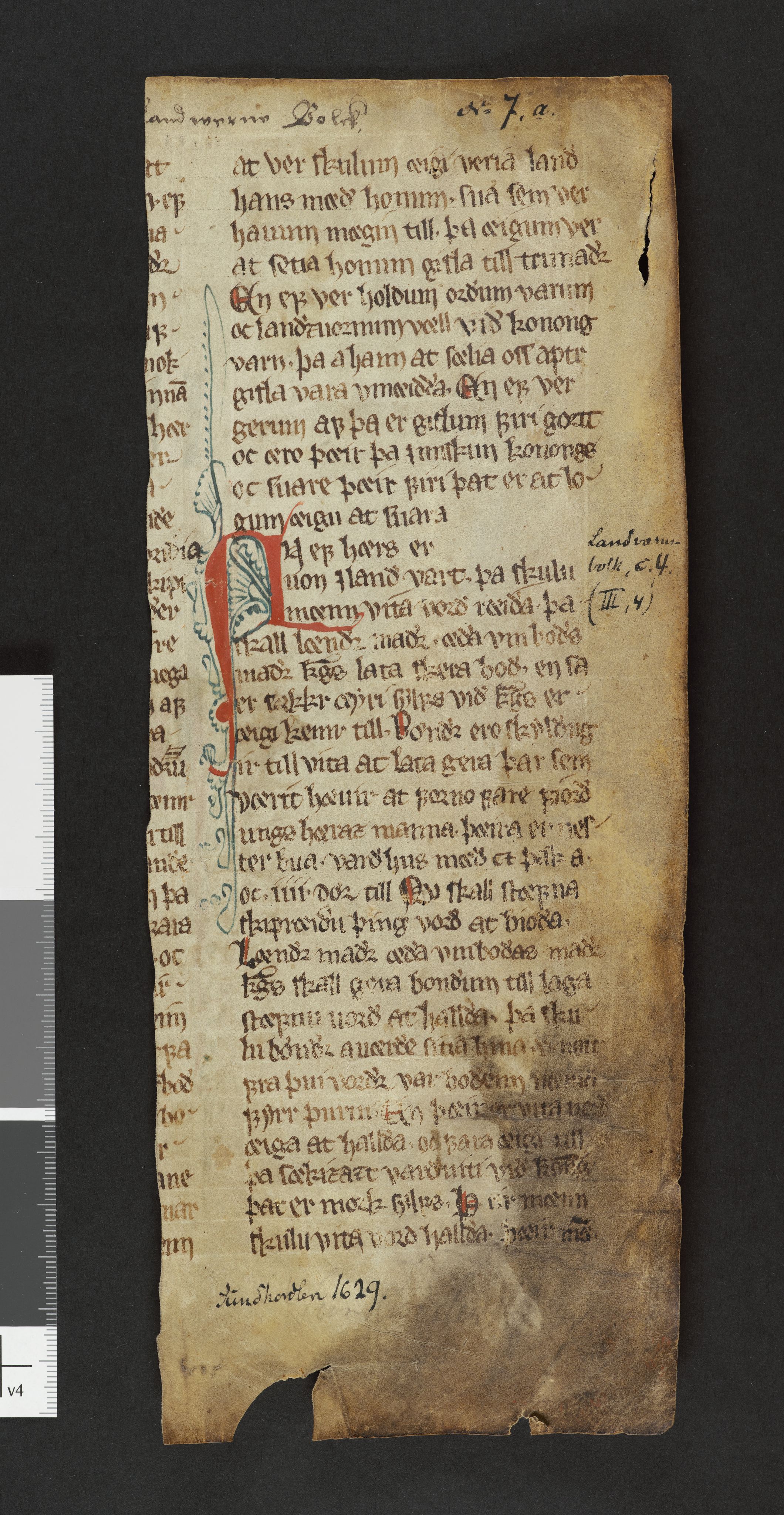 Riksarkivets diplomsamling, AV/RA-EA-5965/F26/L0002: Norrøne membranfragmenter bestand 2-9 (10), 1100-1536, s. 173
