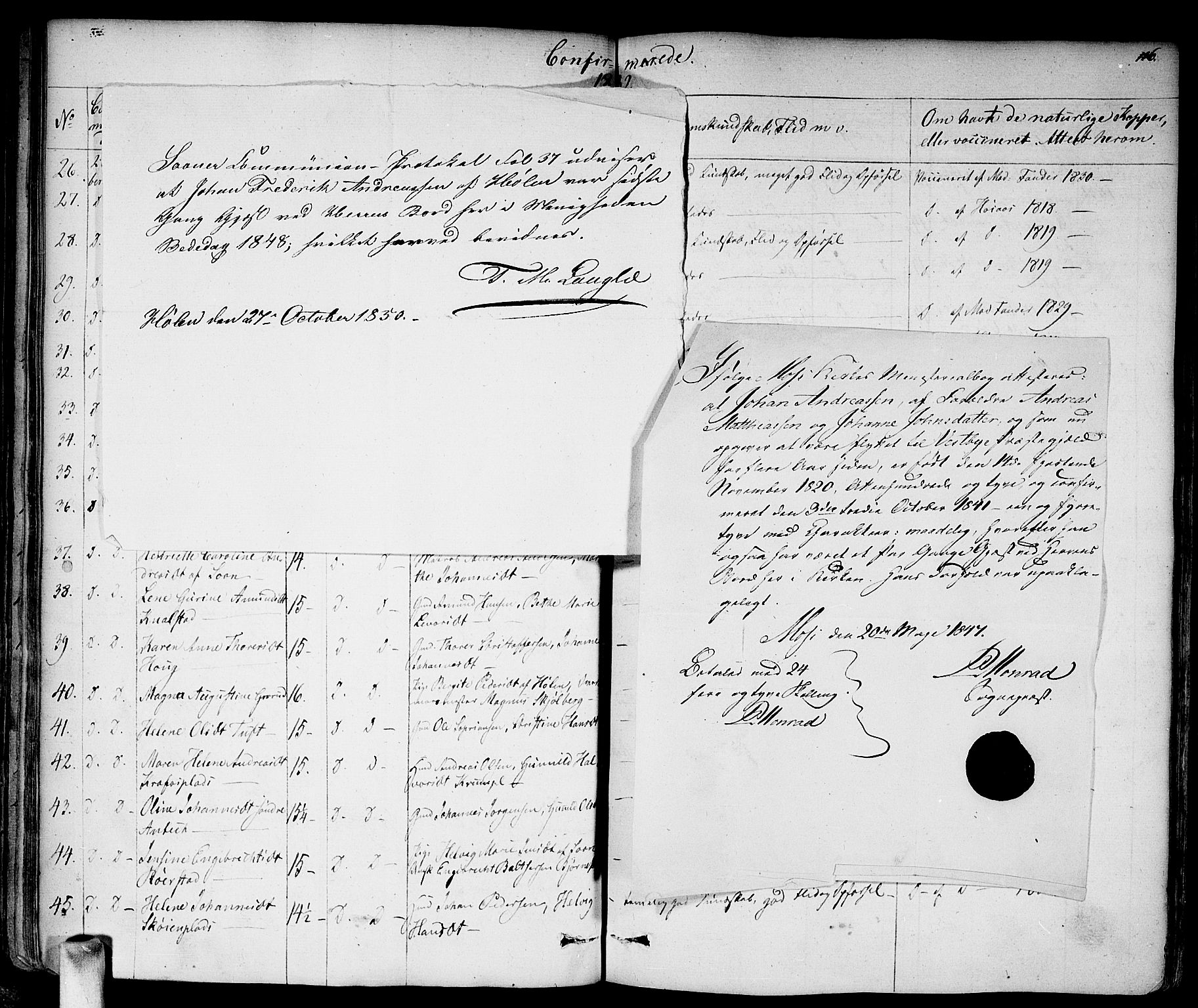 Vestby prestekontor Kirkebøker, AV/SAO-A-10893/F/Fa/L0006: Ministerialbok nr. I 6, 1827-1849