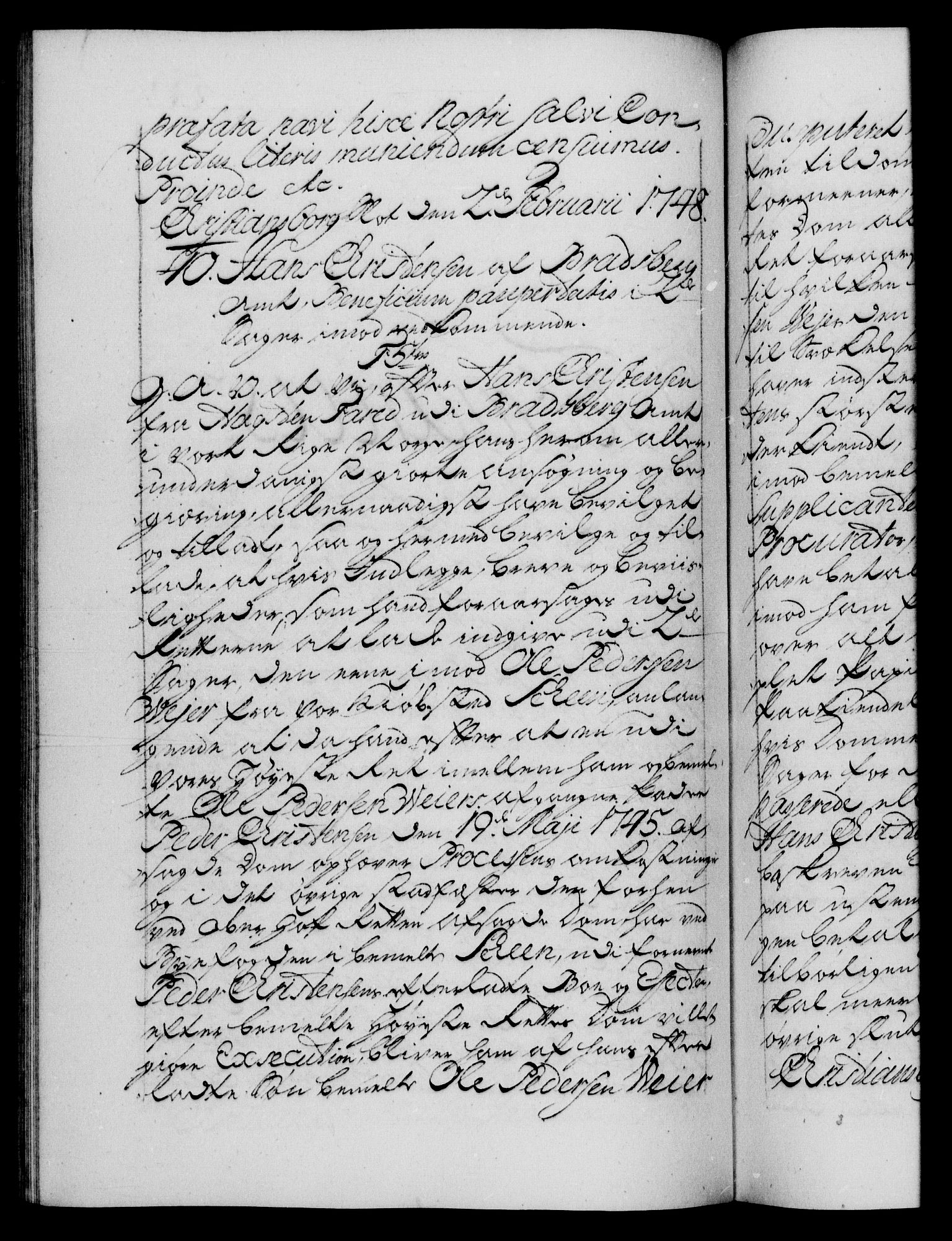 Danske Kanselli 1572-1799, RA/EA-3023/F/Fc/Fca/Fcaa/L0035: Norske registre, 1746-1748, s. 566b