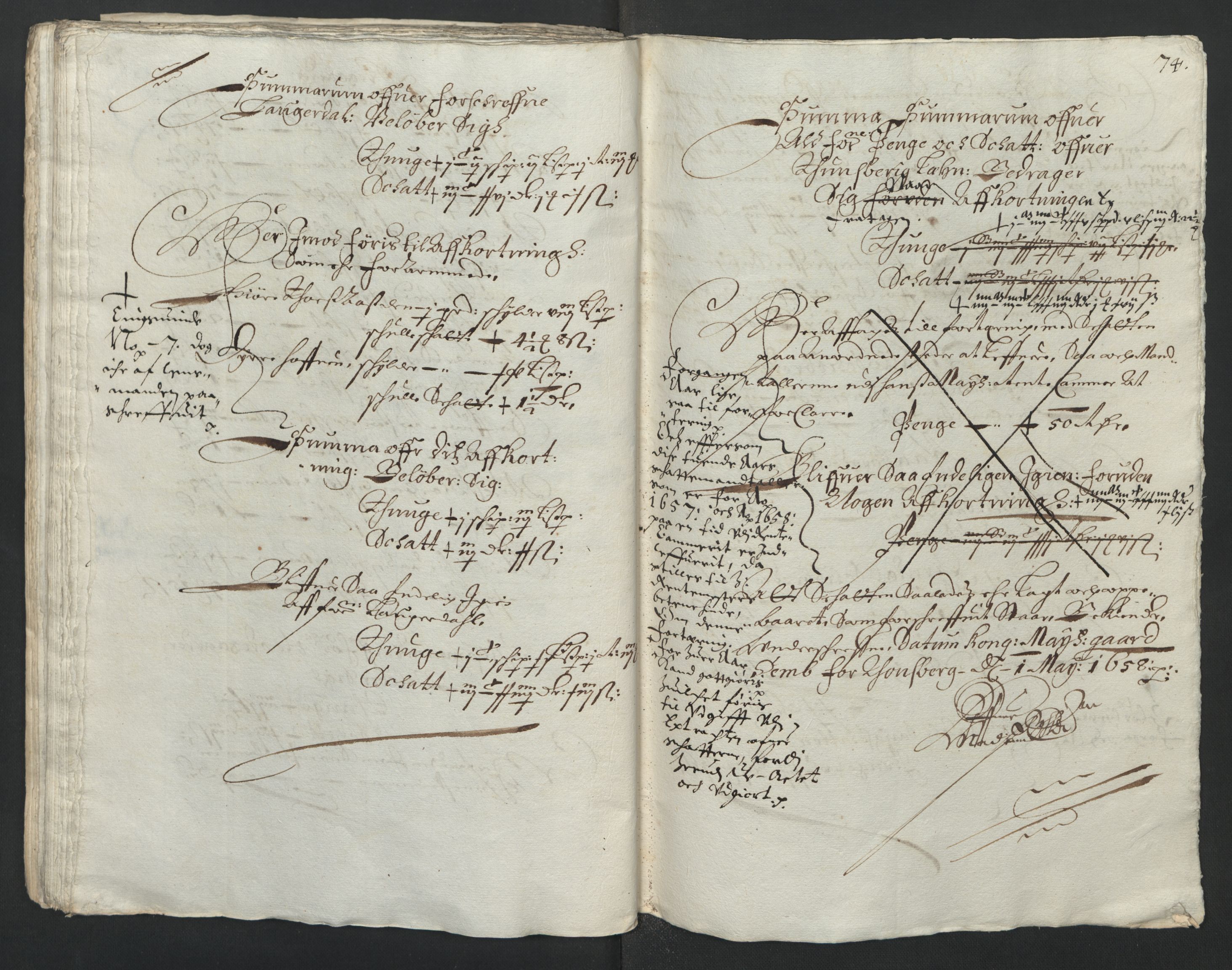 Rentekammeret inntil 1814, Reviderte regnskaper, Lensregnskaper, AV/RA-EA-5023/R/Rb/Rbo/L0033: Tønsberg len, 1655-1658