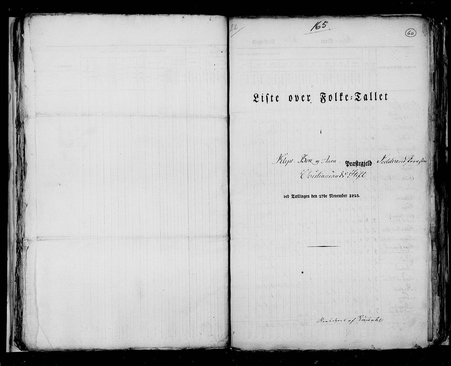 RA, Folketellingen 1825, bind 12: Stavanger amt, 1825, s. 60