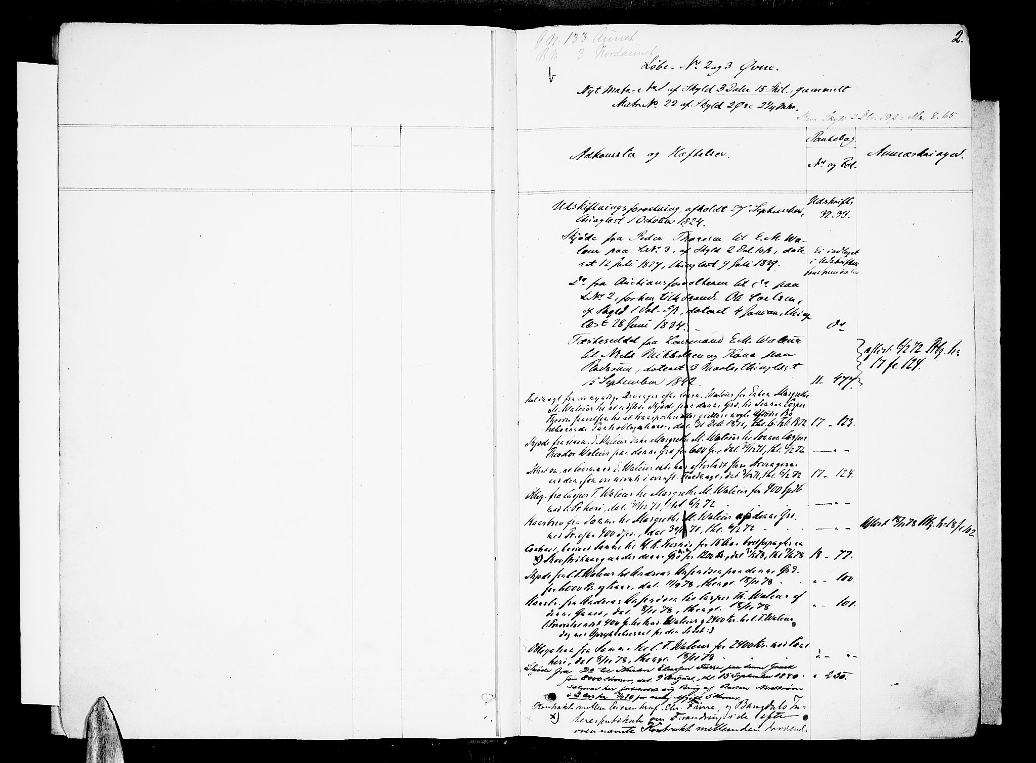 Inderøy sorenskriveri, SAT/A-4147/1/2/2A/2Aa/L0017: Panteregister nr. 17, 1862-1892, s. 2