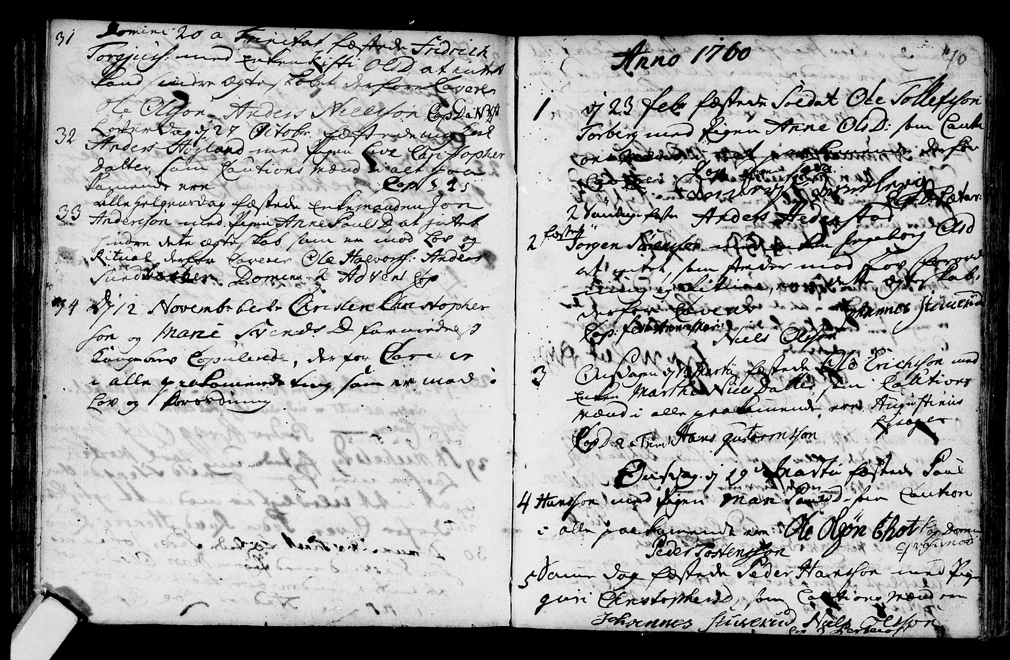 Fiskum kirkebøker, SAKO/A-15/G/Ga/L0001: Klokkerbok nr. 1, 1751-1764, s. 70