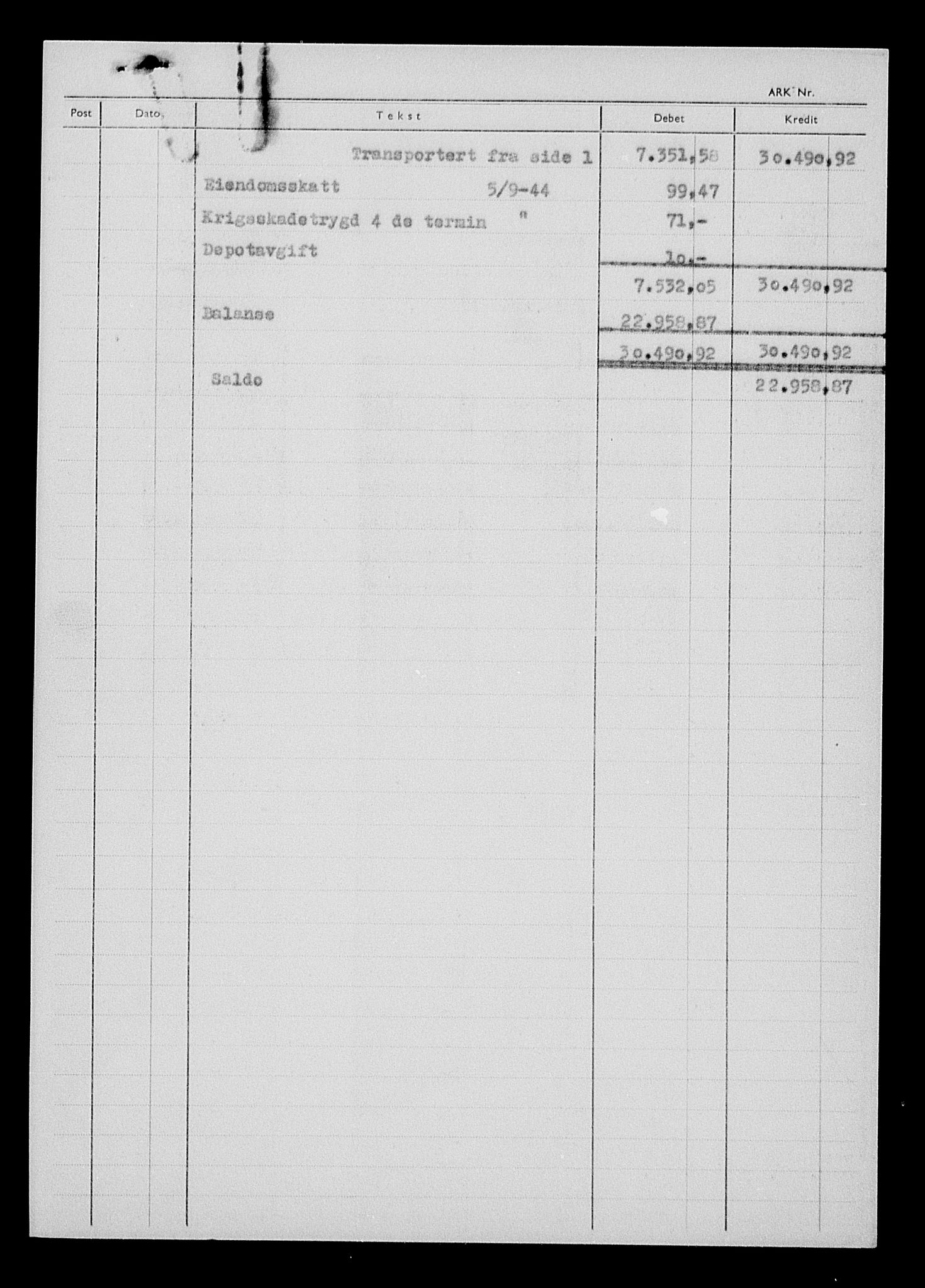 Justisdepartementet, Tilbakeføringskontoret for inndratte formuer, AV/RA-S-1564/H/Hc/Hcd/L1005: --, 1945-1947, s. 33