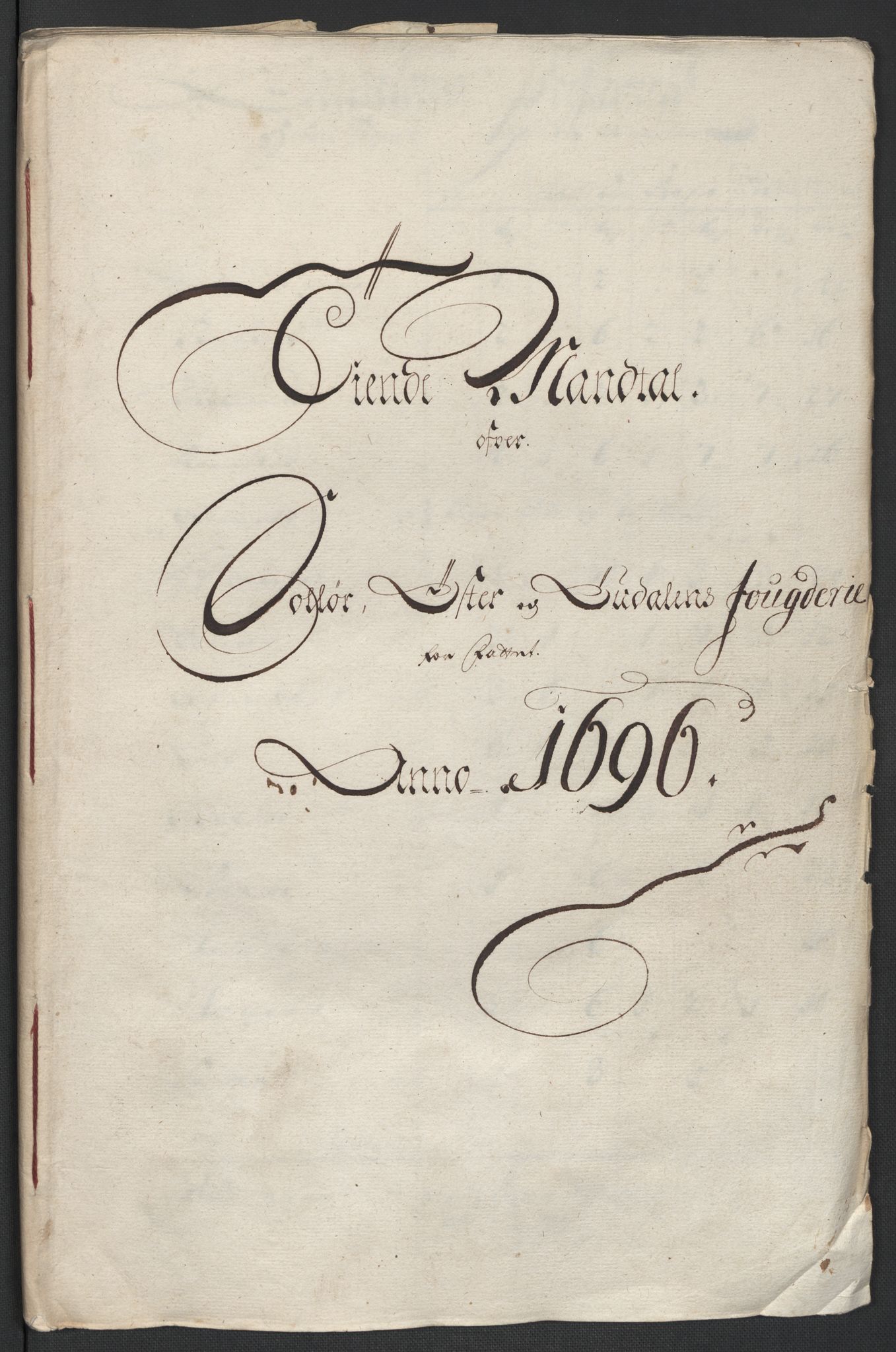 Rentekammeret inntil 1814, Reviderte regnskaper, Fogderegnskap, RA/EA-4092/R13/L0834: Fogderegnskap Solør, Odal og Østerdal, 1696, s. 211