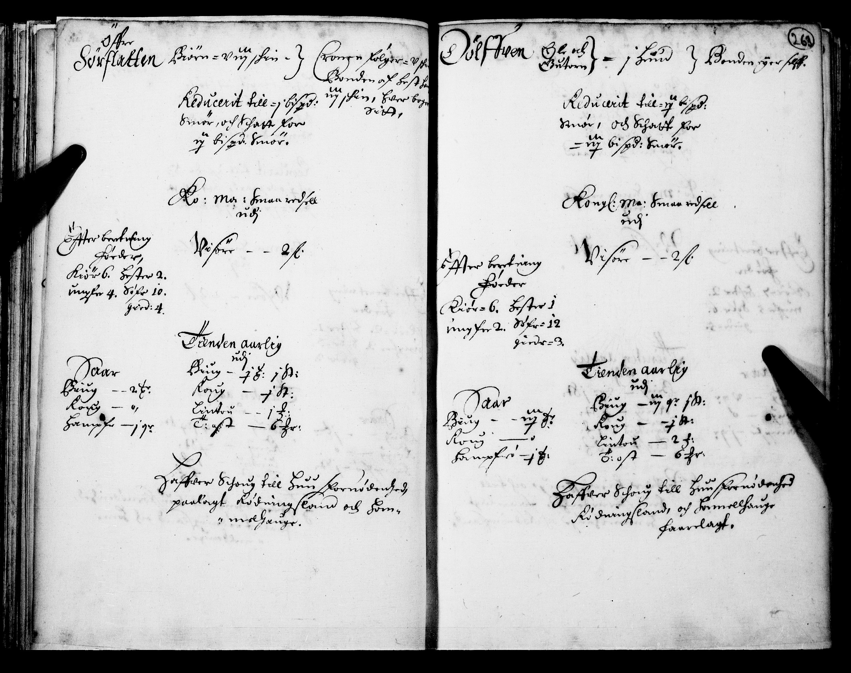 Rentekammeret inntil 1814, Realistisk ordnet avdeling, AV/RA-EA-4070/N/Nb/Nba/L0017: Hadeland og Valdres fogderi, 2. del, 1669, s. 262b-263a