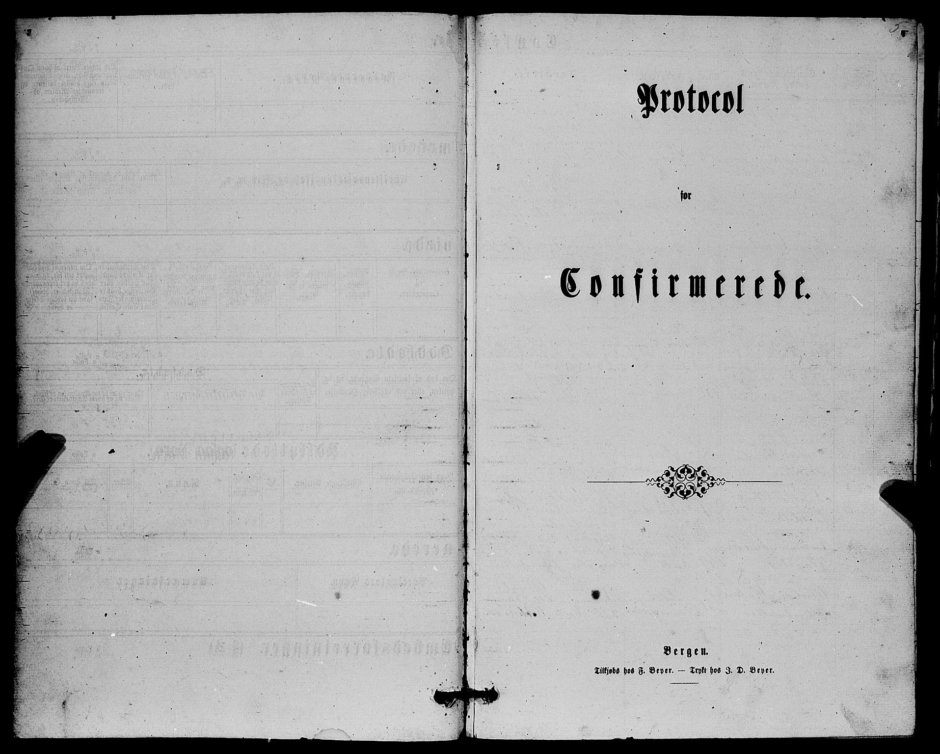 Askøy Sokneprestembete, SAB/A-74101/H/Ha/Hab/Haba/L0006: Klokkerbok nr. A 6, 1861-1881, s. 5