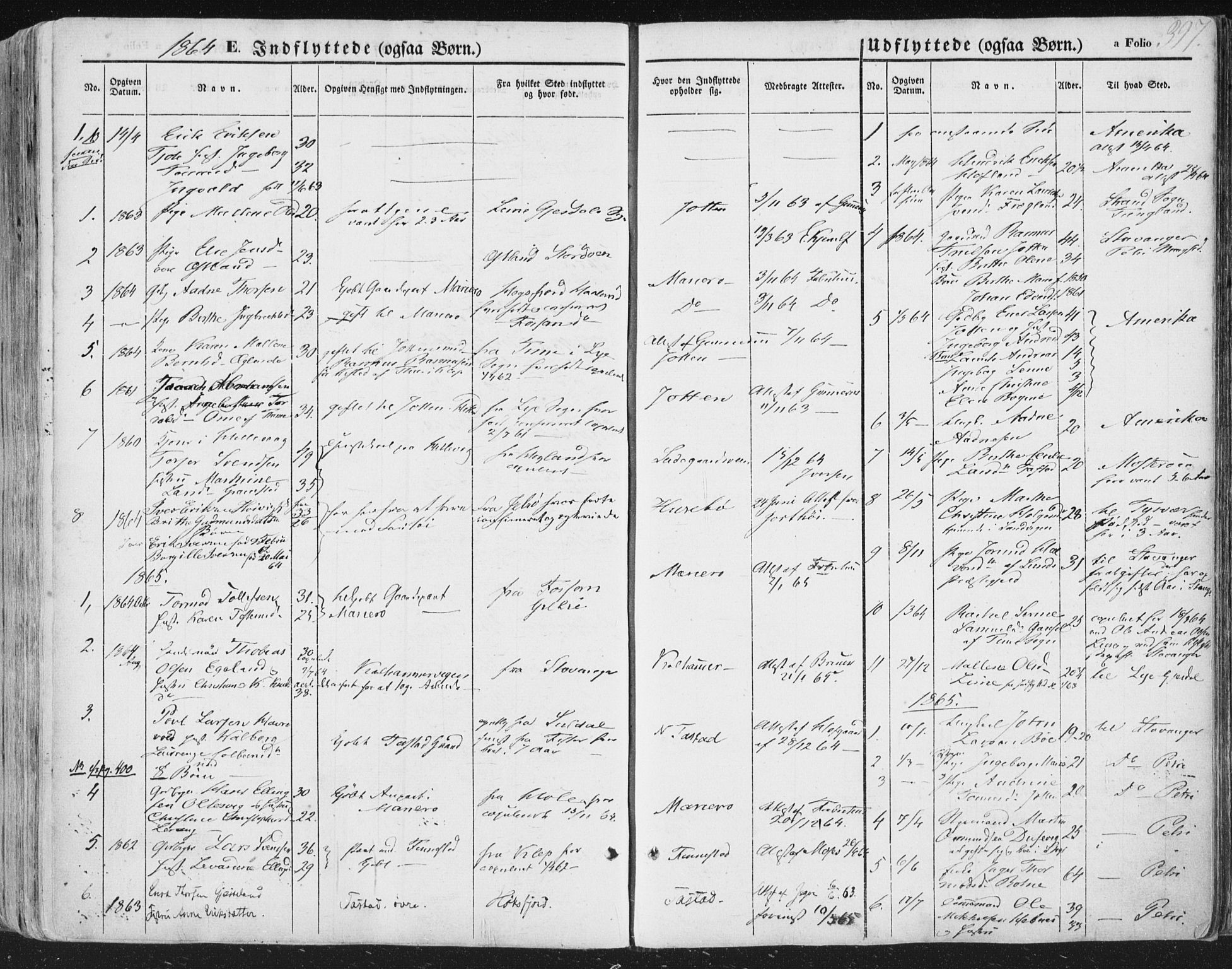 Hetland sokneprestkontor, AV/SAST-A-101826/30/30BA/L0002: Ministerialbok nr. A 2, 1849-1869, s. 397