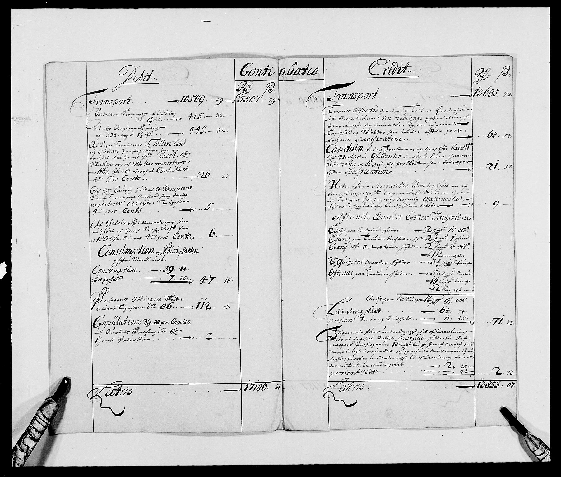 Rentekammeret inntil 1814, Reviderte regnskaper, Fogderegnskap, RA/EA-4092/R18/L1286: Fogderegnskap Hadeland, Toten og Valdres, 1687, s. 5