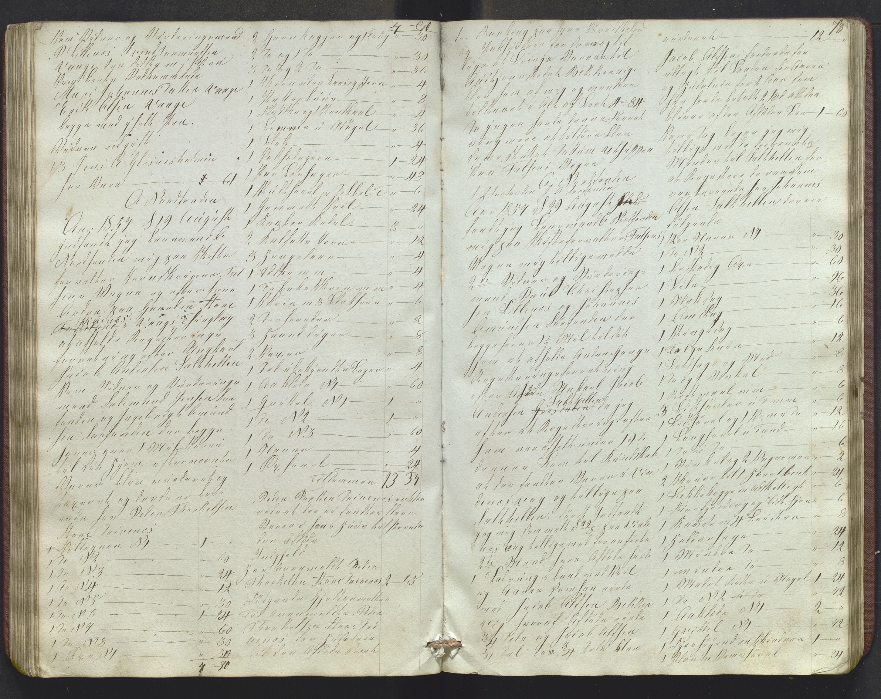 Lensmannen i Sund og Austevoll, AV/SAB-A-35201/0006/L0009: Registreringsprotokoll, 1848-1863, s. 77b-78a