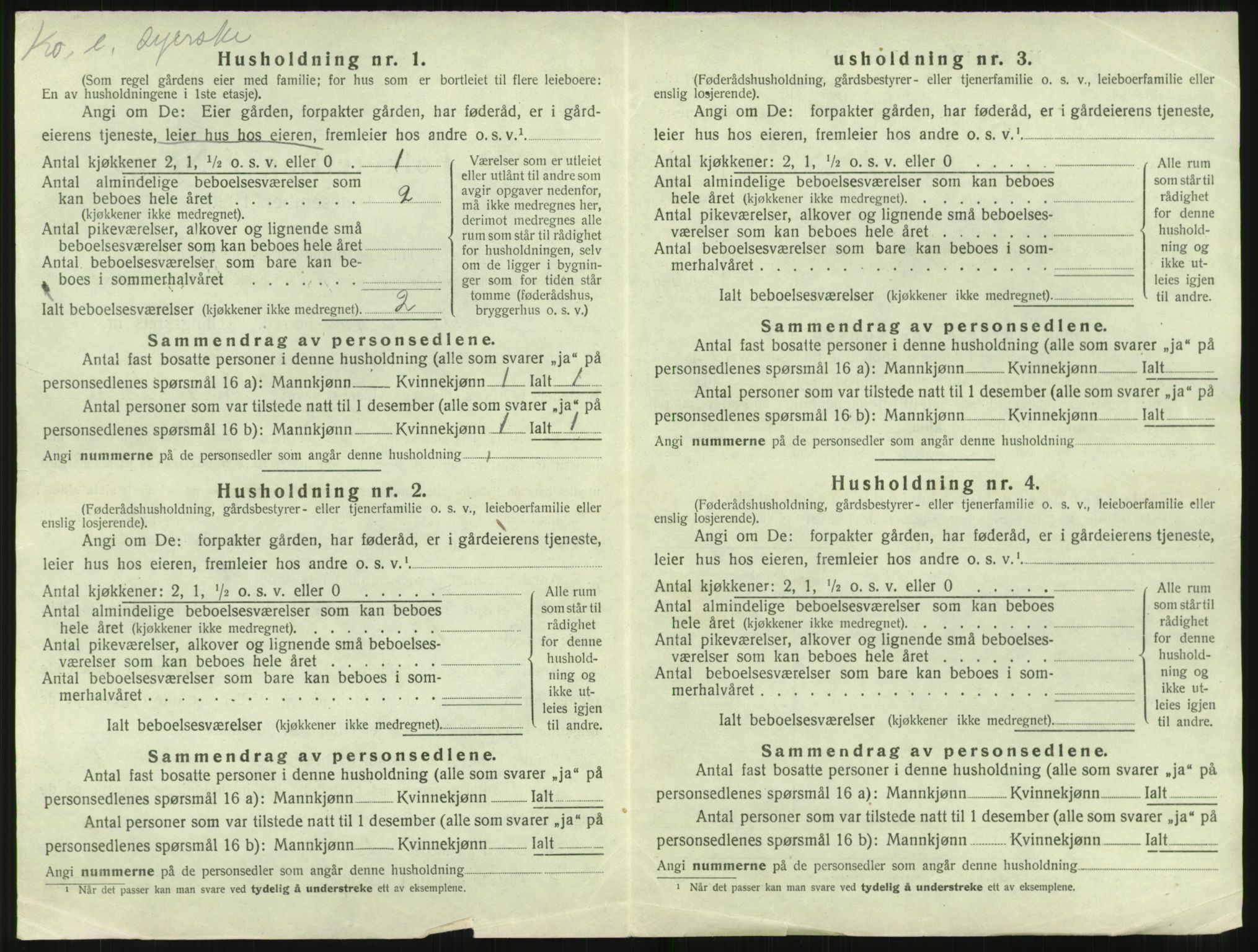 SAST, Folketelling 1920 for 1152 Torvastad herred, 1920, s. 1063