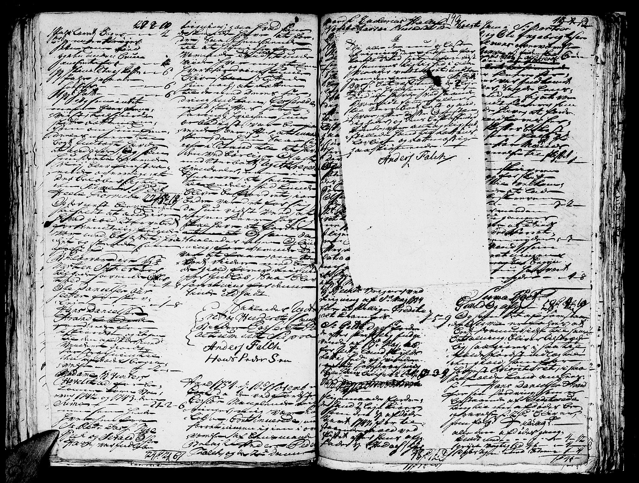 Helgeland sorenskriveri, AV/SAT-A-0004/3/3A/L0031: Konseptprotokoll 16, 1754, s. 189b-190a