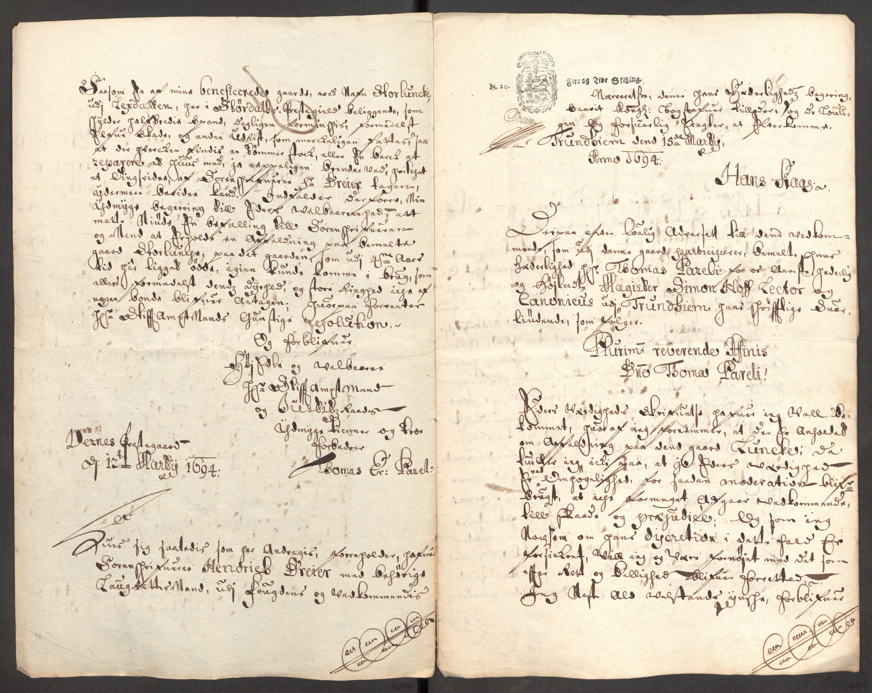 Rentekammeret inntil 1814, Reviderte regnskaper, Fogderegnskap, AV/RA-EA-4092/R62/L4189: Fogderegnskap Stjørdal og Verdal, 1697, s. 162