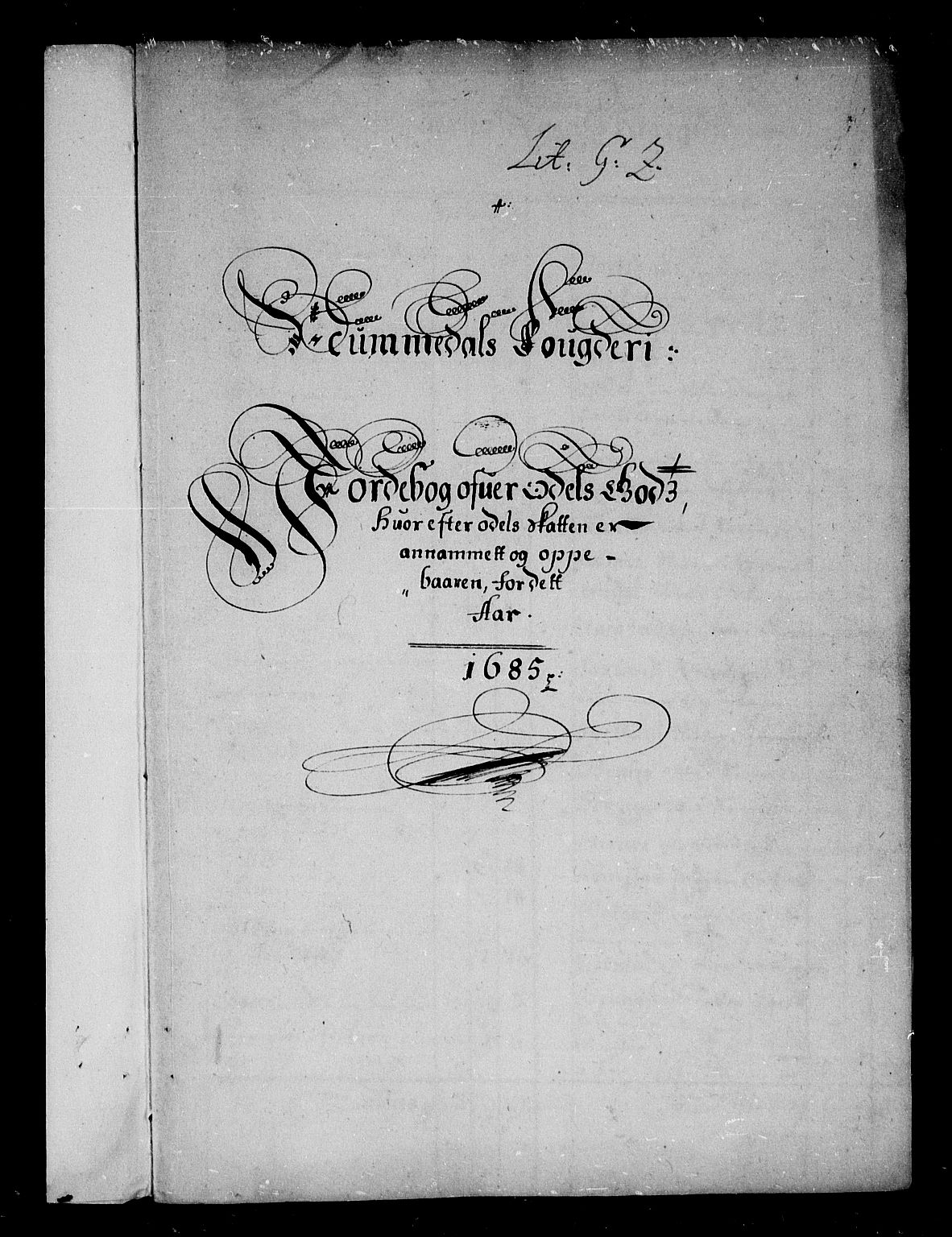 Rentekammeret inntil 1814, Reviderte regnskaper, Stiftamtstueregnskaper, Trondheim stiftamt og Nordland amt, AV/RA-EA-6044/R/Rg/L0081: Trondheim stiftamt og Nordland amt, 1685