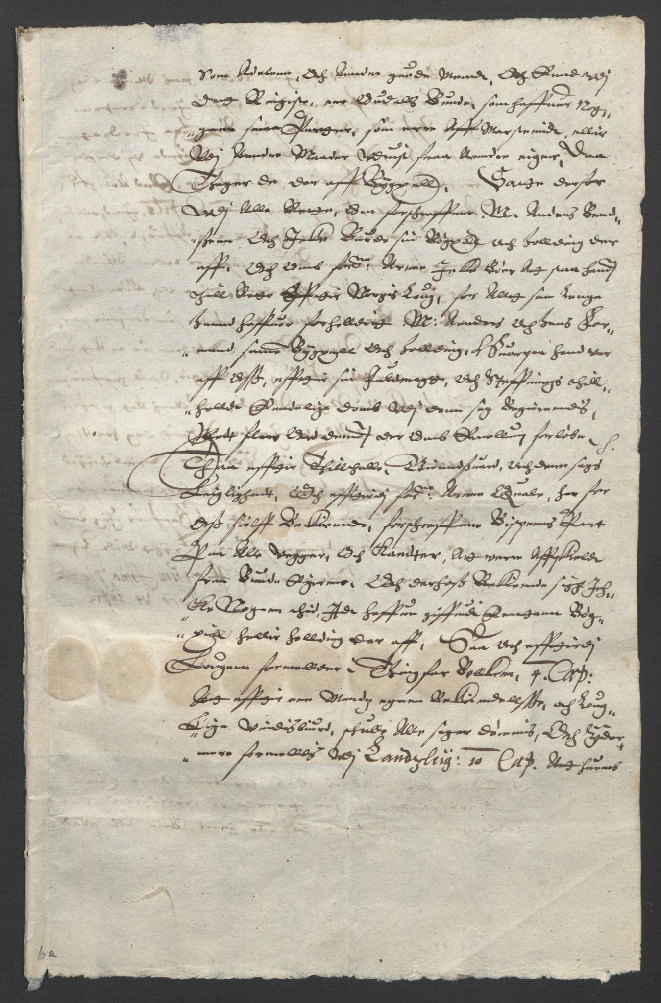 Oslo stiftsdireksjon, AV/SAO-A-11085/G/Gb/L0001: Bispestolens dokumenter, 1584-1612, s. 24