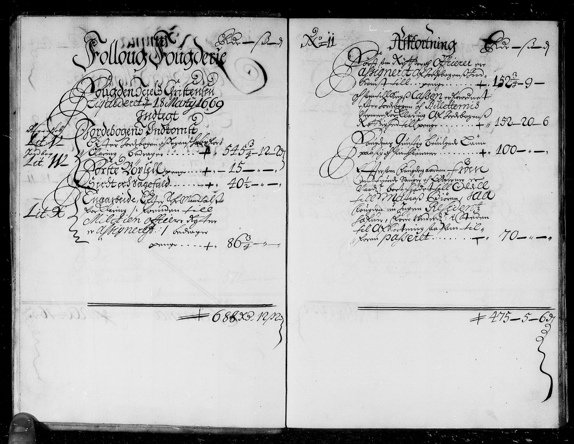 Rentekammeret inntil 1814, Reviderte regnskaper, Stiftamtstueregnskaper, Landkommissariatet på Akershus og Akershus stiftamt, AV/RA-EA-5869/R/Rb/L0046: Akershus stiftamt, 1667-1668