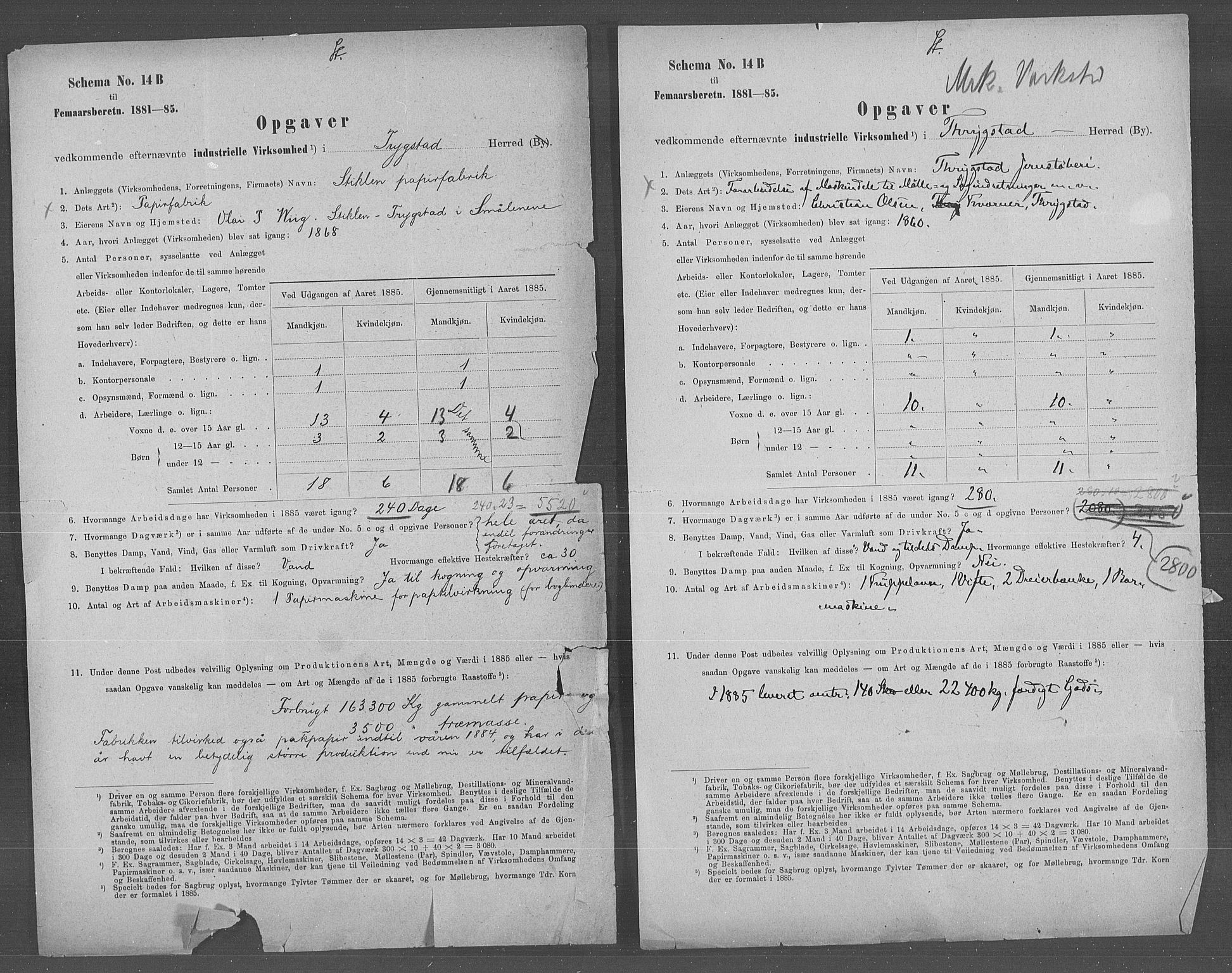 Statistisk sentralbyrå, Næringsøkonomiske emner, Generelt - Amtmennenes femårsberetninger, AV/RA-S-2233/F/Fa/L0063: --, 1885, s. 234