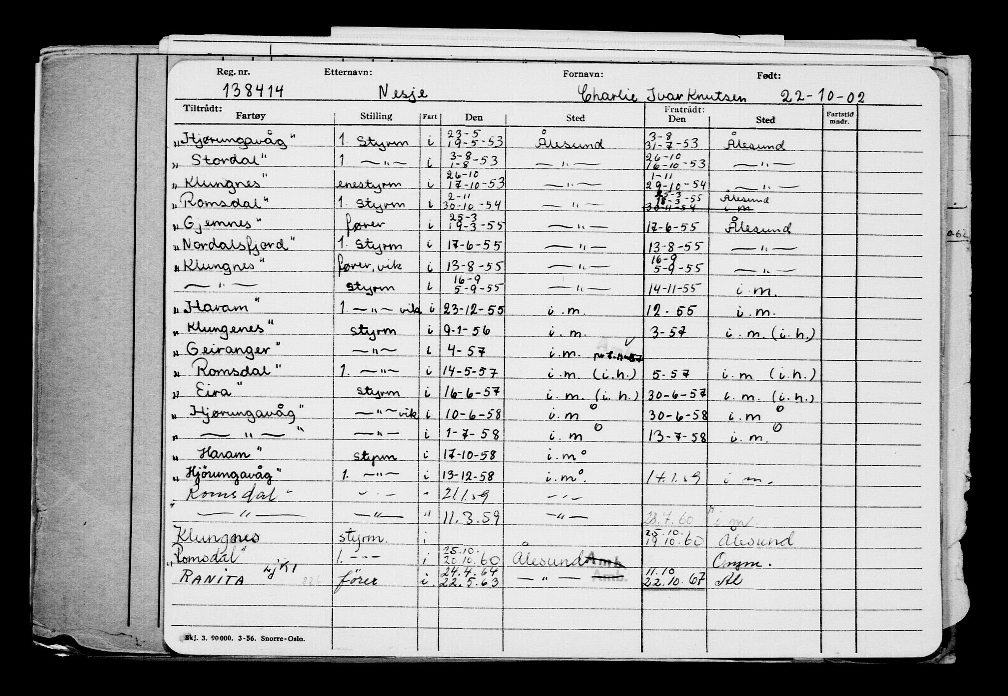 Direktoratet for sjømenn, AV/RA-S-3545/G/Gb/L0046: Hovedkort, 1902, s. 528