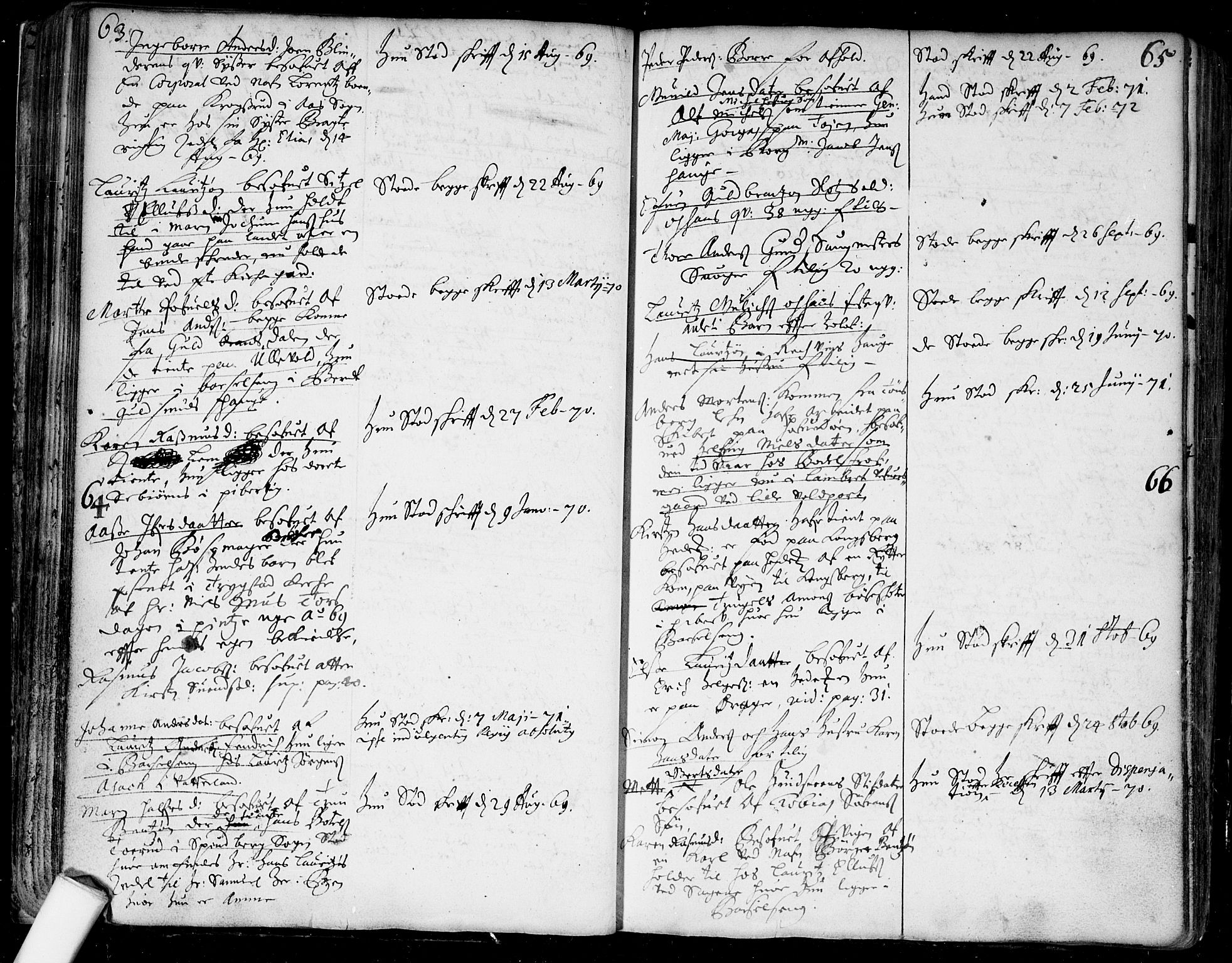 Aker prestekontor kirkebøker, AV/SAO-A-10861/F/L0001: Ministerialbok nr. 1, 1656-1688