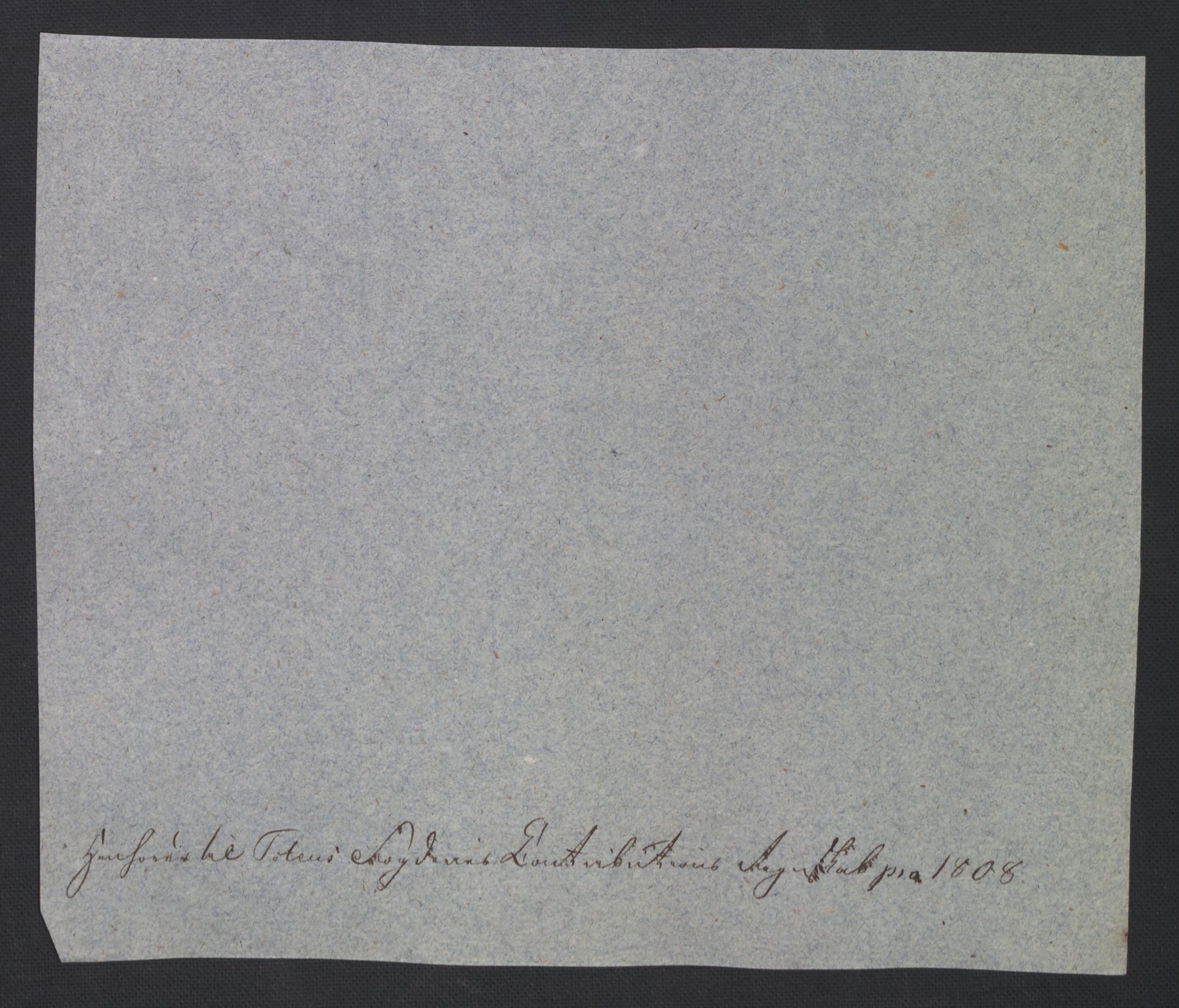 Rentekammeret inntil 1814, Reviderte regnskaper, Fogderegnskap, AV/RA-EA-4092/R19/L1396: Fogderegnskap Toten, Hadeland og Vardal, 1808, s. 222