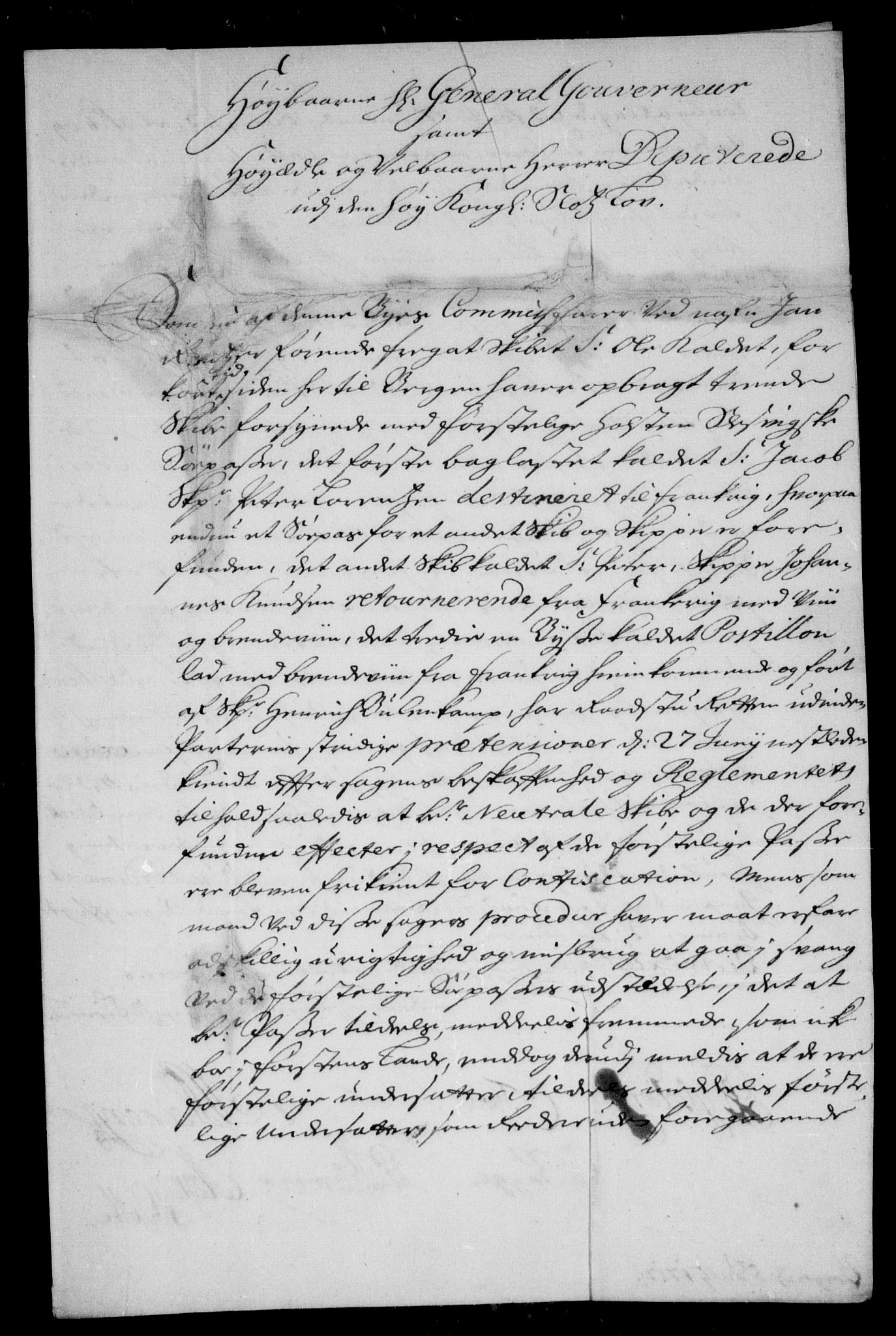 Danske Kanselli, Skapsaker, AV/RA-EA-4061/F/L0001: Skap 8, pakke 19-45, 1617-1737, s. 40