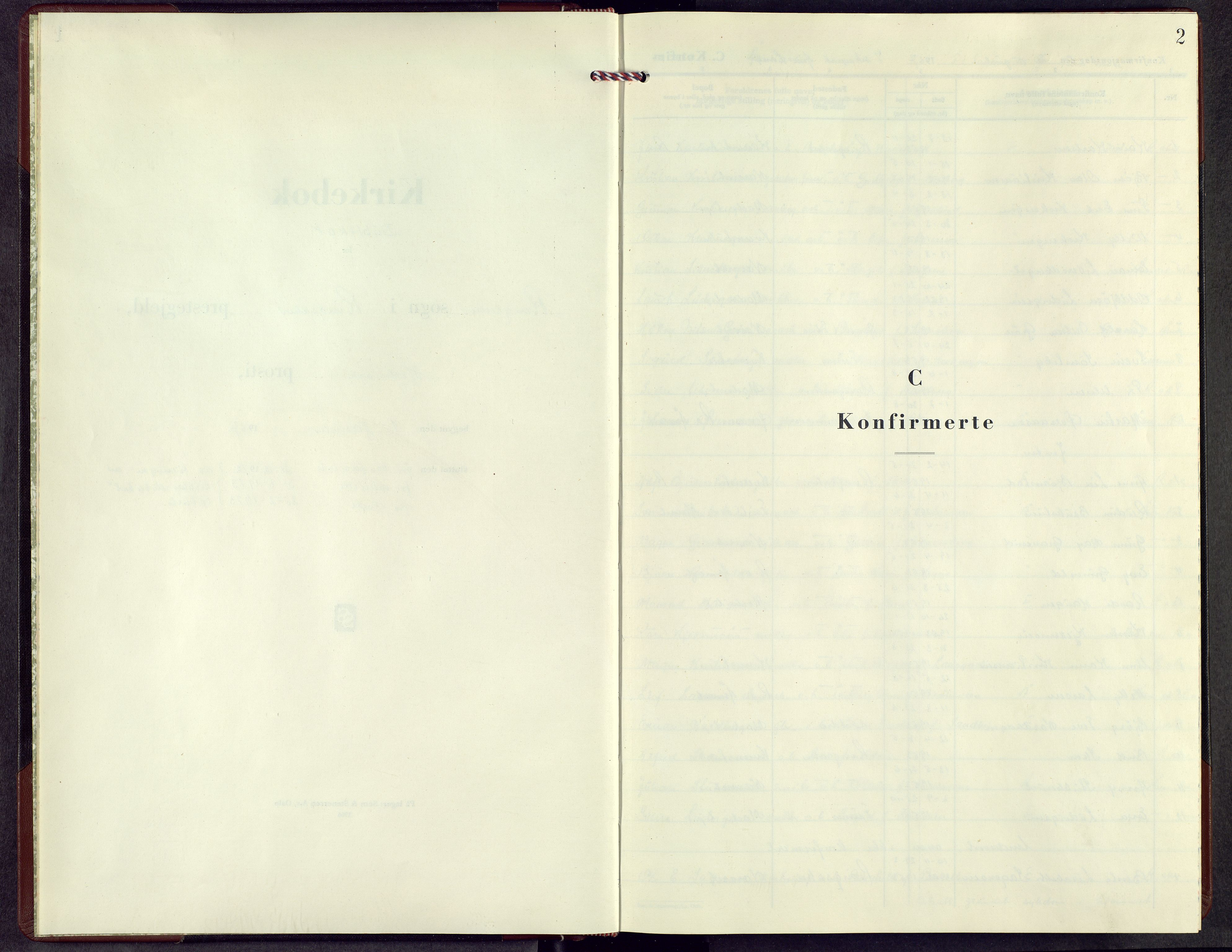 Ringsaker prestekontor, SAH/PREST-014/L/La/L0024: Klokkerbok nr. 24, 1967-1973, s. 2