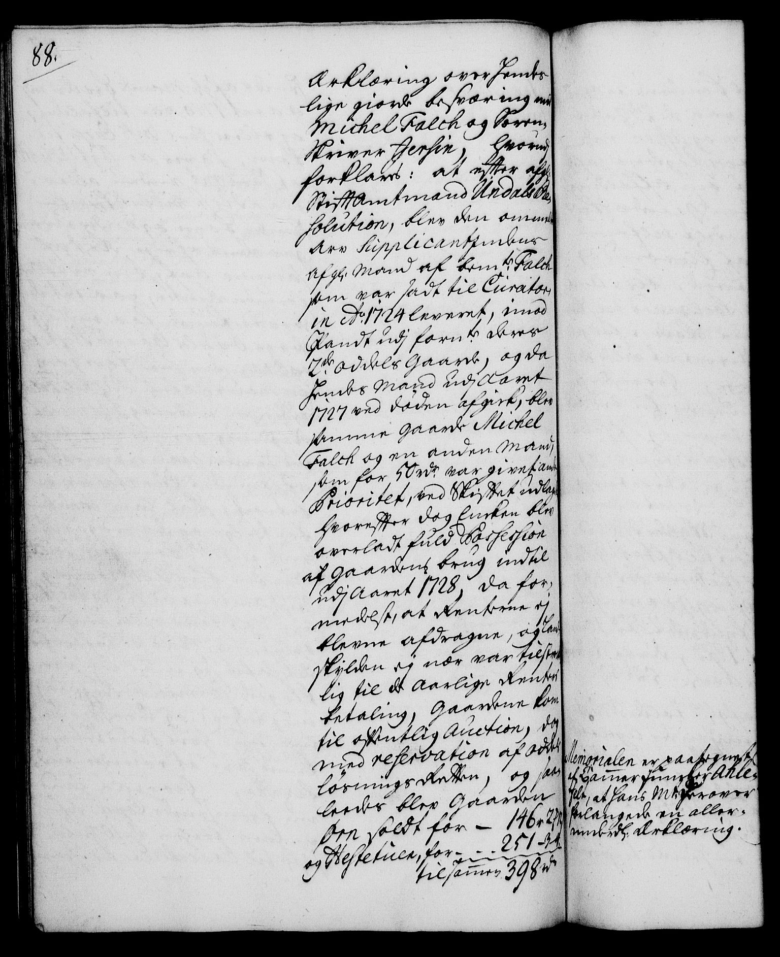 Rentekammeret, Kammerkanselliet, RA/EA-3111/G/Gh/Gha/L0019: Norsk ekstraktmemorialprotokoll (merket RK 53.64), 1736-1737, s. 88