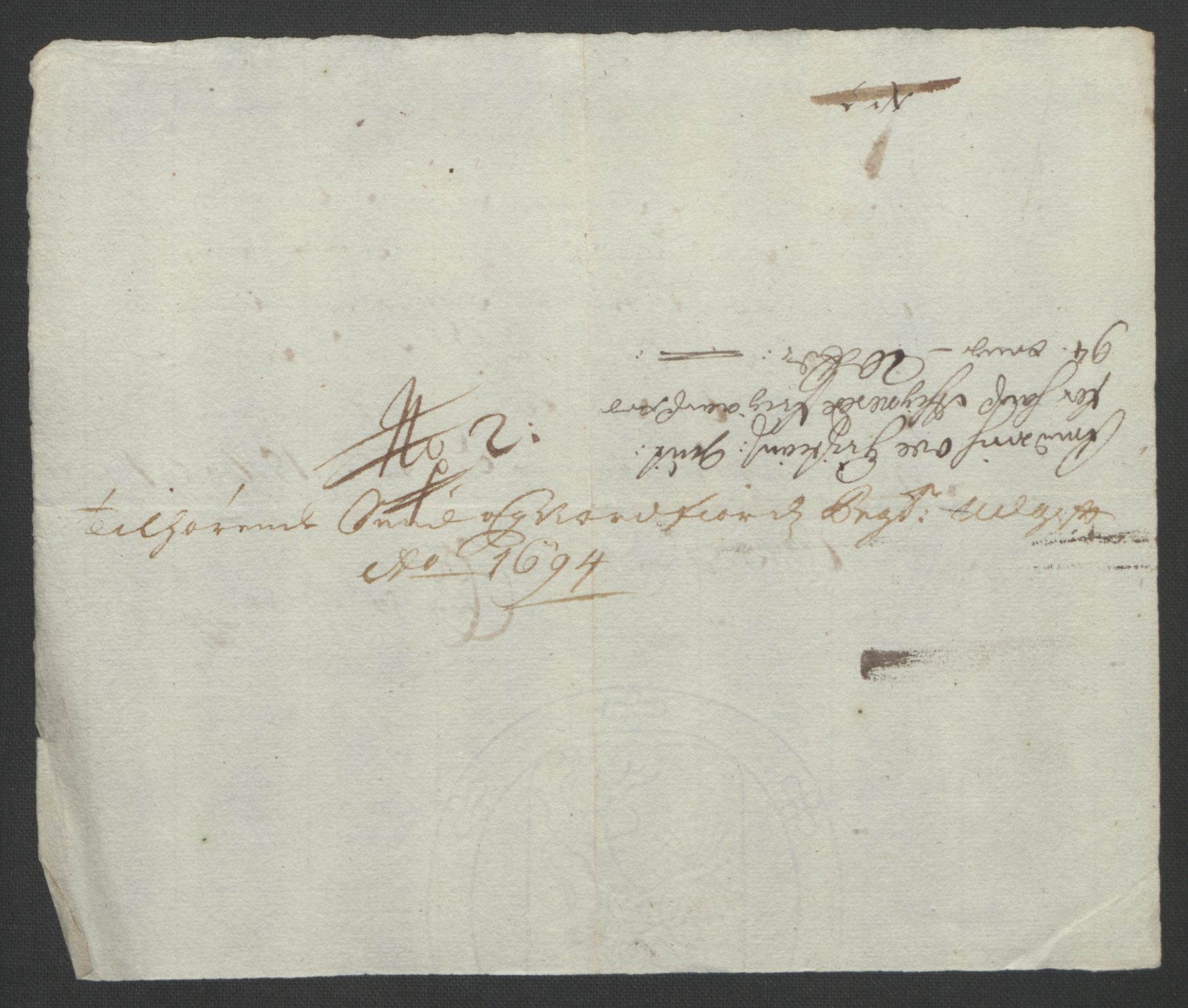 Rentekammeret inntil 1814, Reviderte regnskaper, Fogderegnskap, AV/RA-EA-4092/R53/L3421: Fogderegnskap Sunn- og Nordfjord, 1693-1694, s. 460