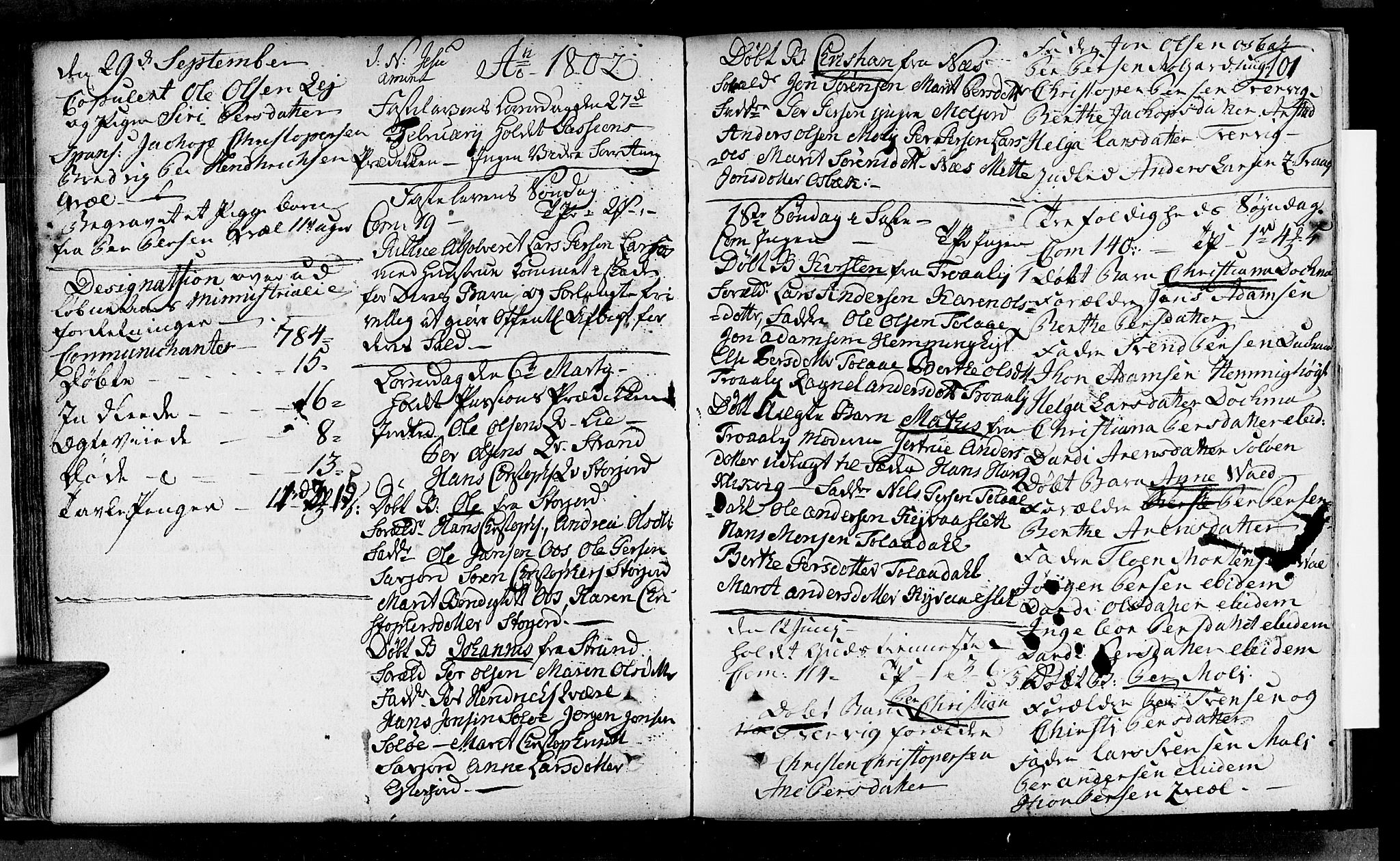 Ministerialprotokoller, klokkerbøker og fødselsregistre - Nordland, AV/SAT-A-1459/846/L0643: Ministerialbok nr. 846A01, 1748-1804, s. 101