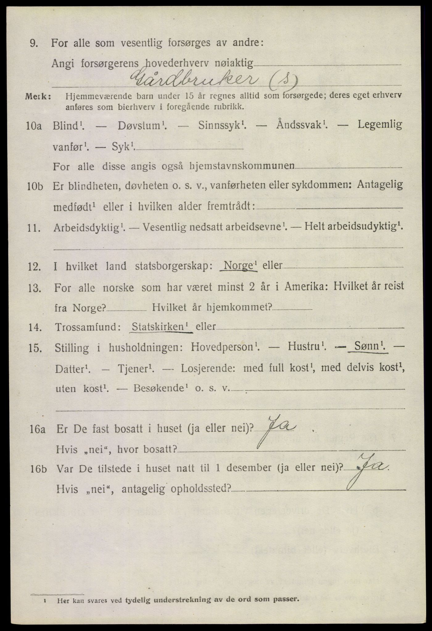 SAKO, Folketelling 1920 for 0719 Andebu herred, 1920, s. 4443