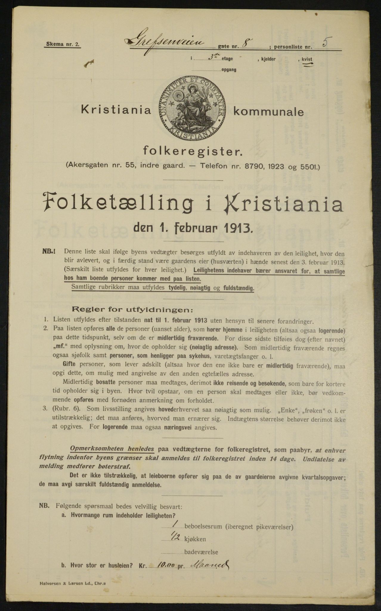 OBA, Kommunal folketelling 1.2.1913 for Kristiania, 1913, s. 29629