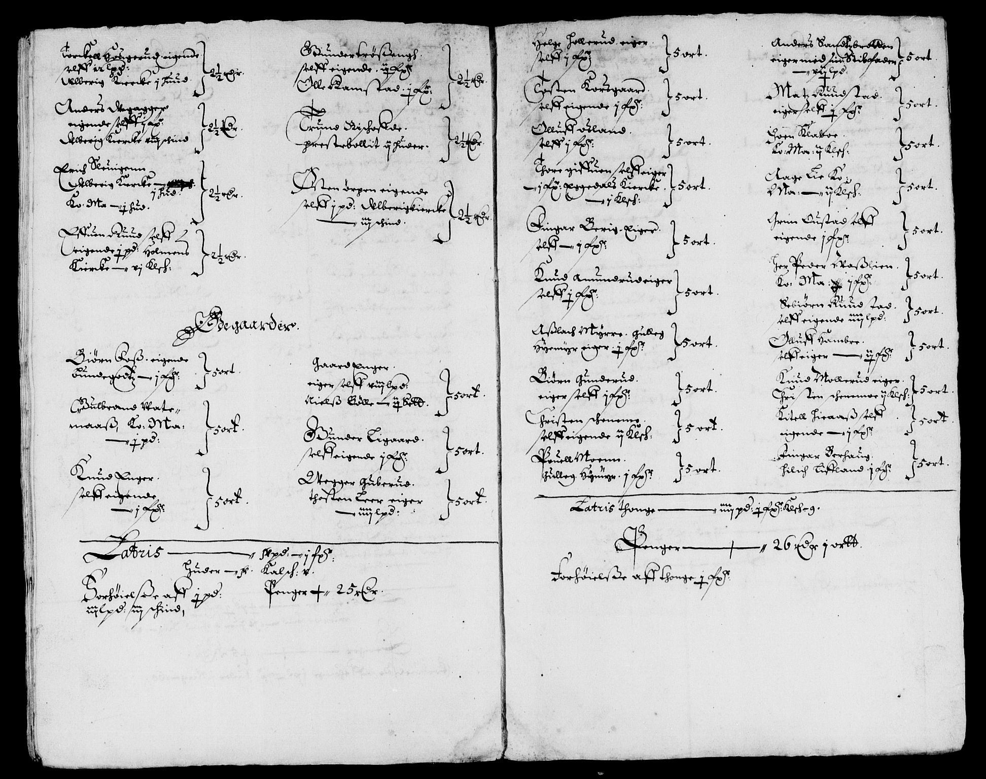 Rentekammeret inntil 1814, Reviderte regnskaper, Lensregnskaper, AV/RA-EA-5023/R/Rb/Rba/L0237: Akershus len, 1656-1657