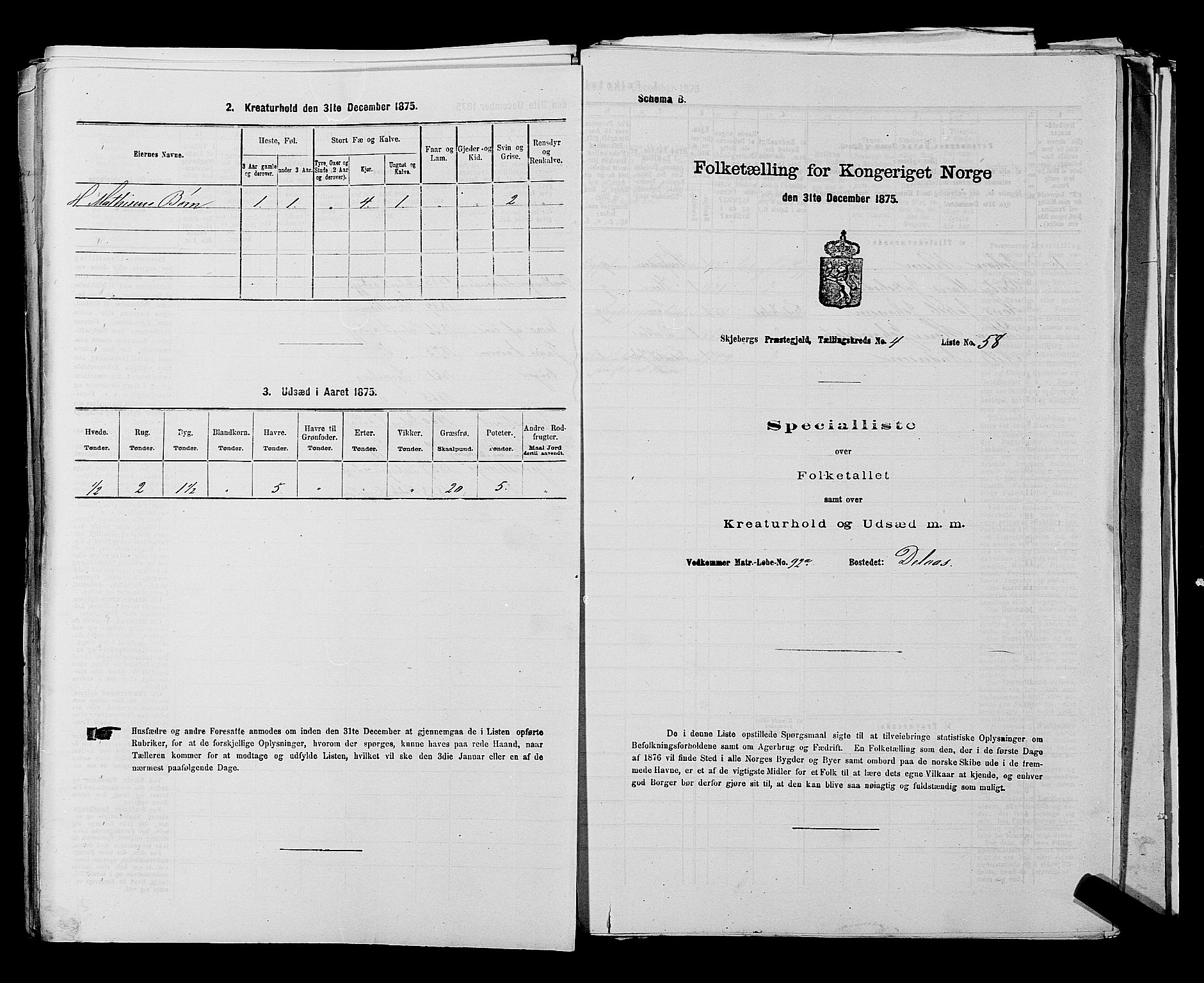 RA, Folketelling 1875 for 0115P Skjeberg prestegjeld, 1875, s. 824