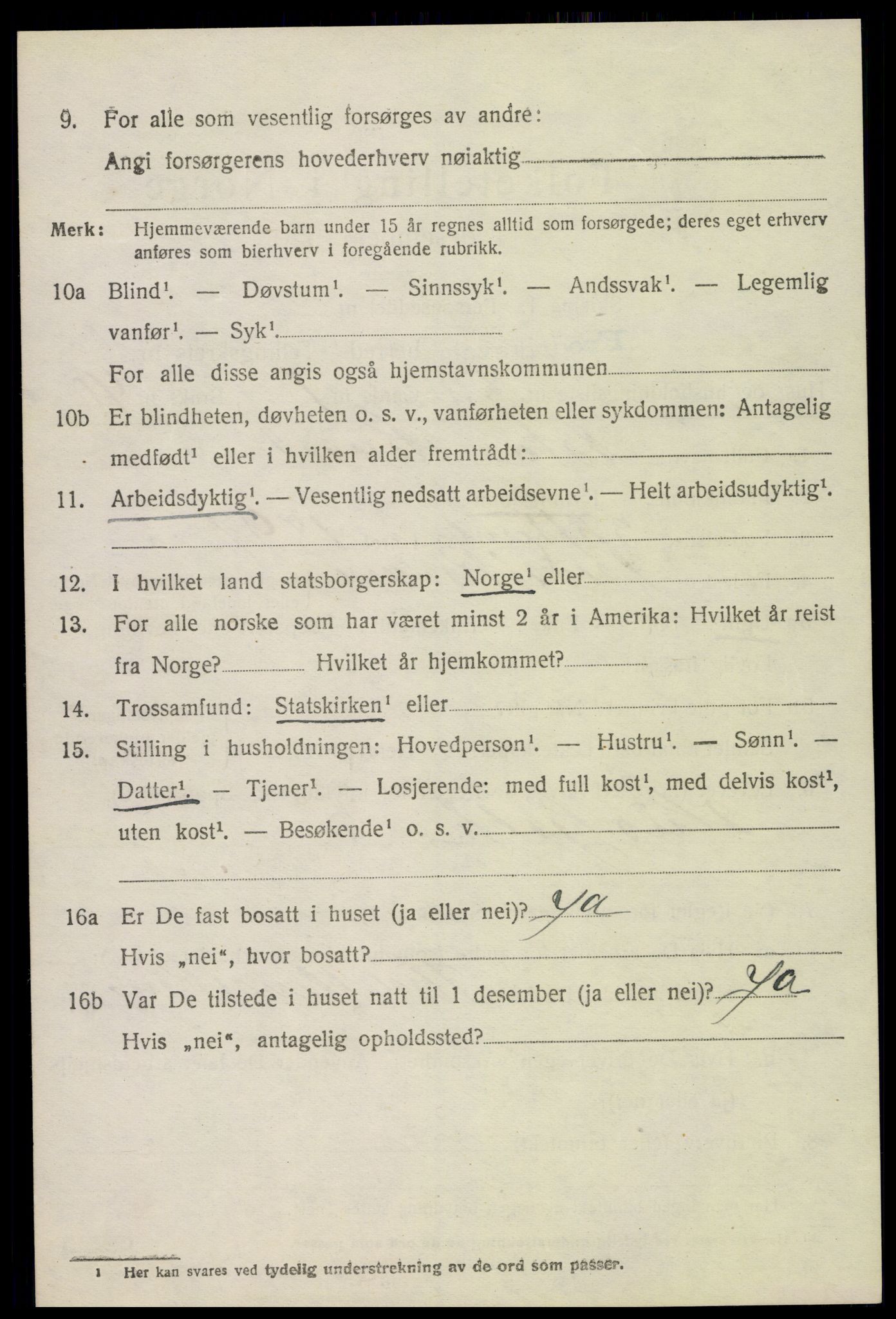 SAKO, Folketelling 1920 for 0798 Fredriksvern herred, 1920, s. 954