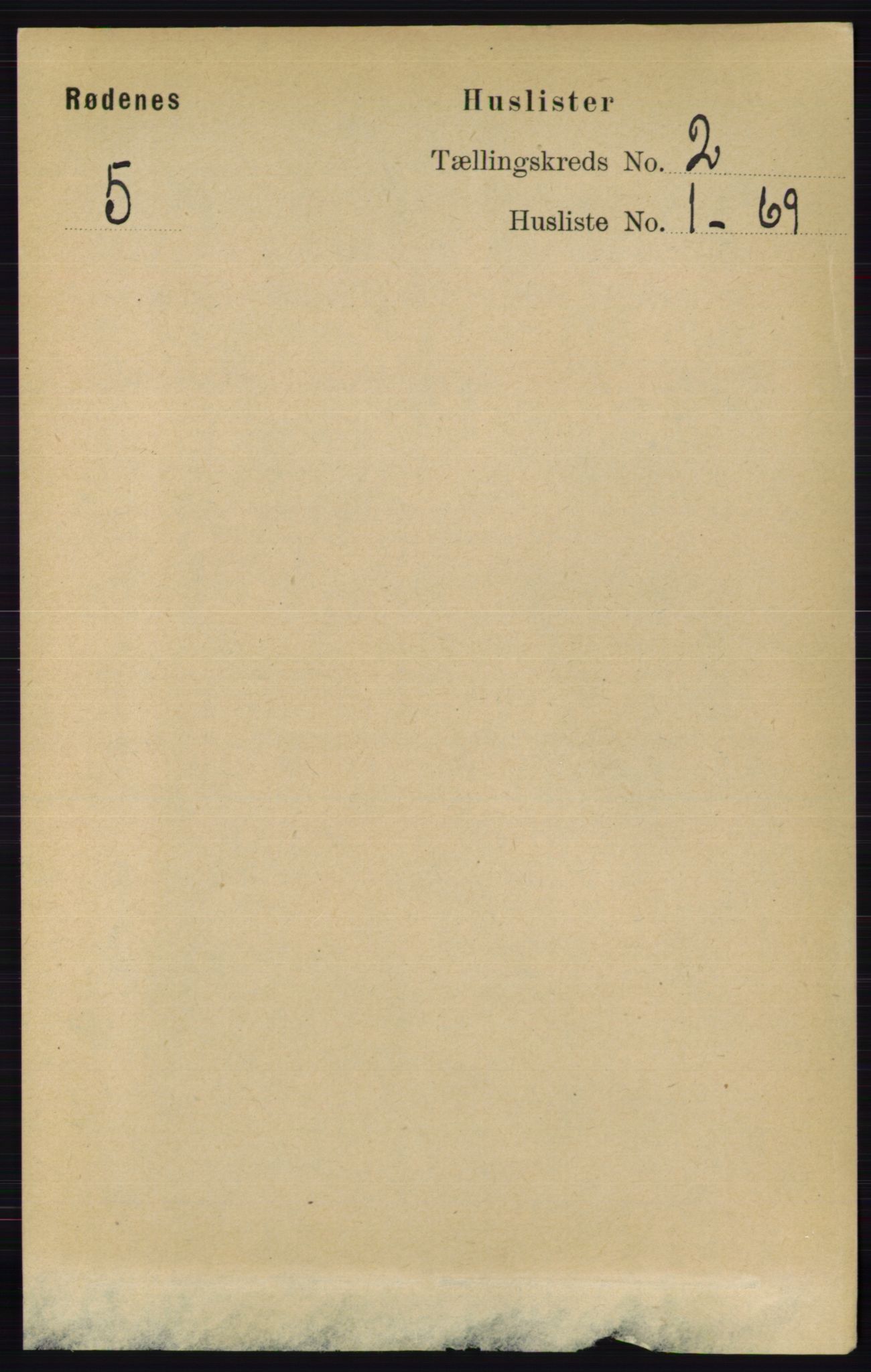 RA, Folketelling 1891 for 0120 Rødenes herred, 1891, s. 654
