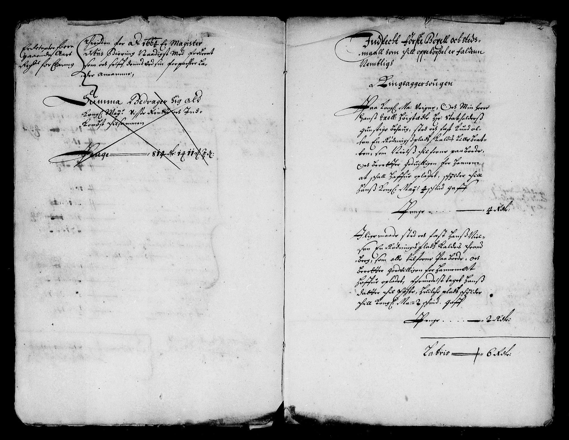 Rentekammeret inntil 1814, Reviderte regnskaper, Stiftamtstueregnskaper, Landkommissariatet på Akershus og Akershus stiftamt, AV/RA-EA-5869/R/Ra/L0020: Landkommissariatet på Akershus, 1664