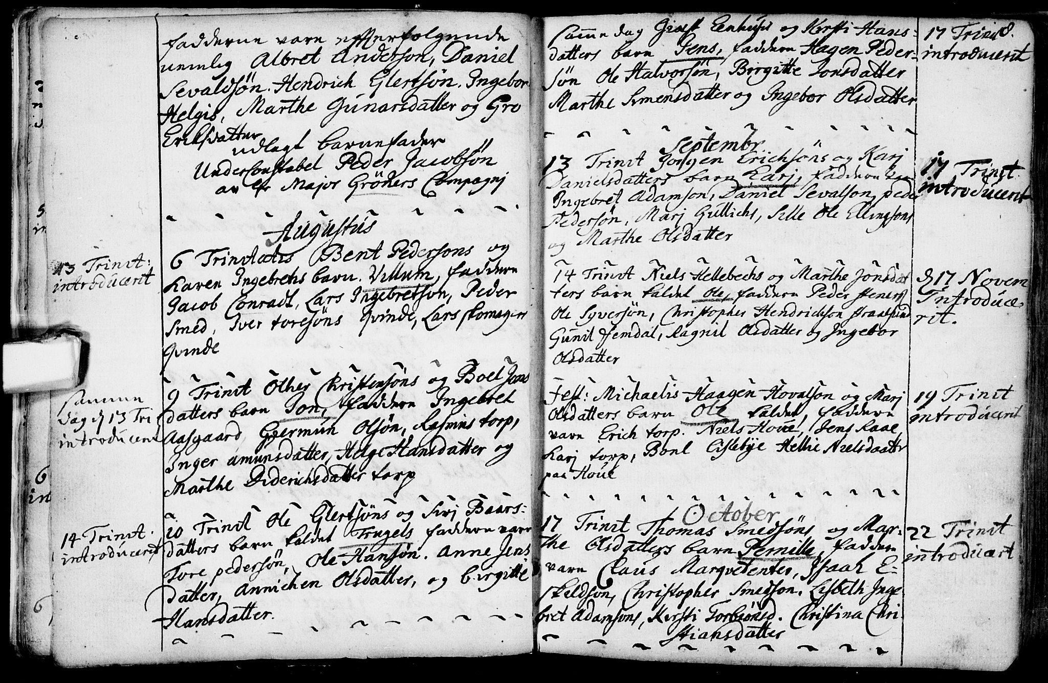 Glemmen prestekontor Kirkebøker, SAO/A-10908/F/Fa/L0001: Ministerialbok nr. 1, 1733-1759, s. 8