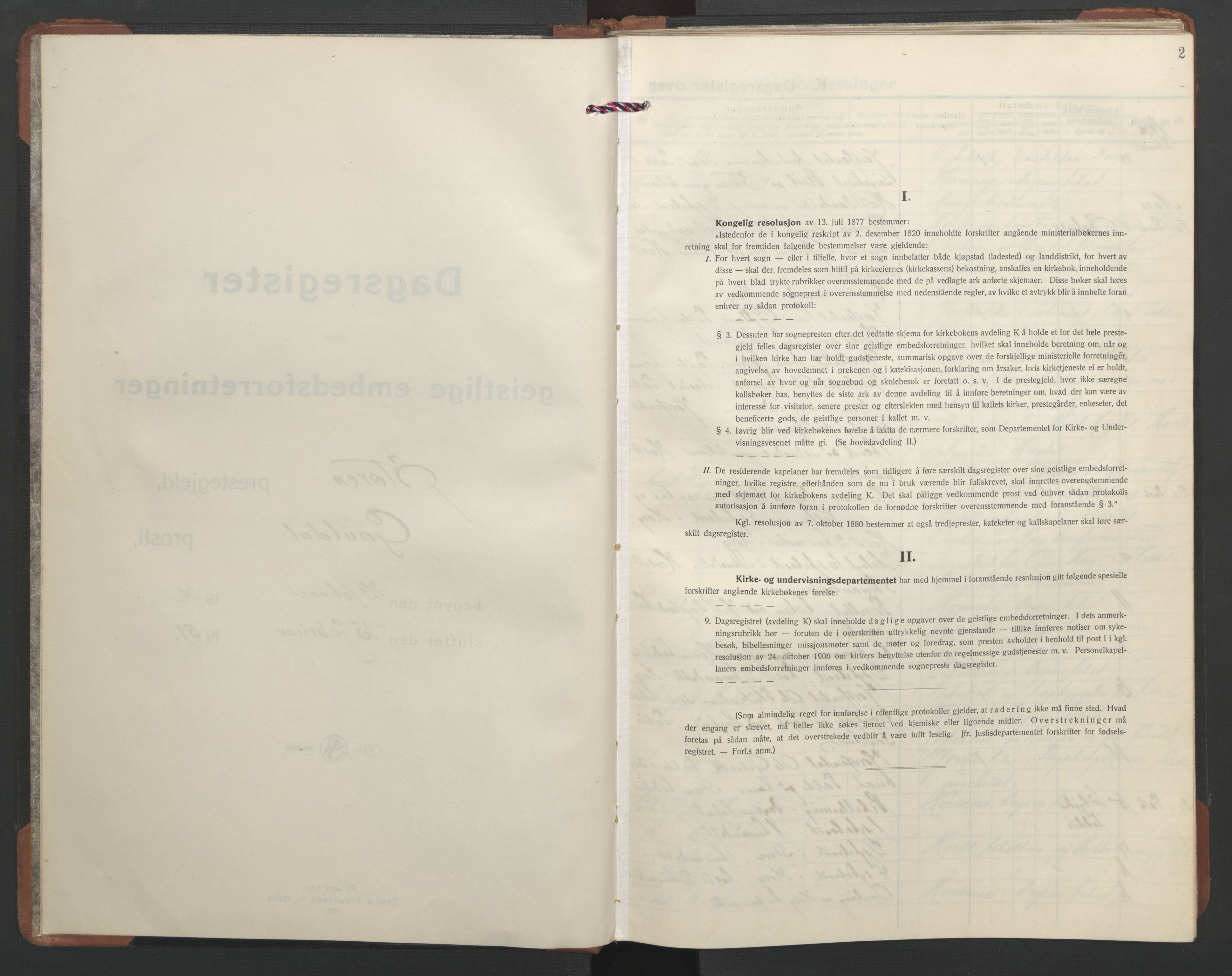 Ministerialprotokoller, klokkerbøker og fødselsregistre - Sør-Trøndelag, SAT/A-1456/687/L1014: Ministerialbok nr. 687B03, 1936-1951, s. 2