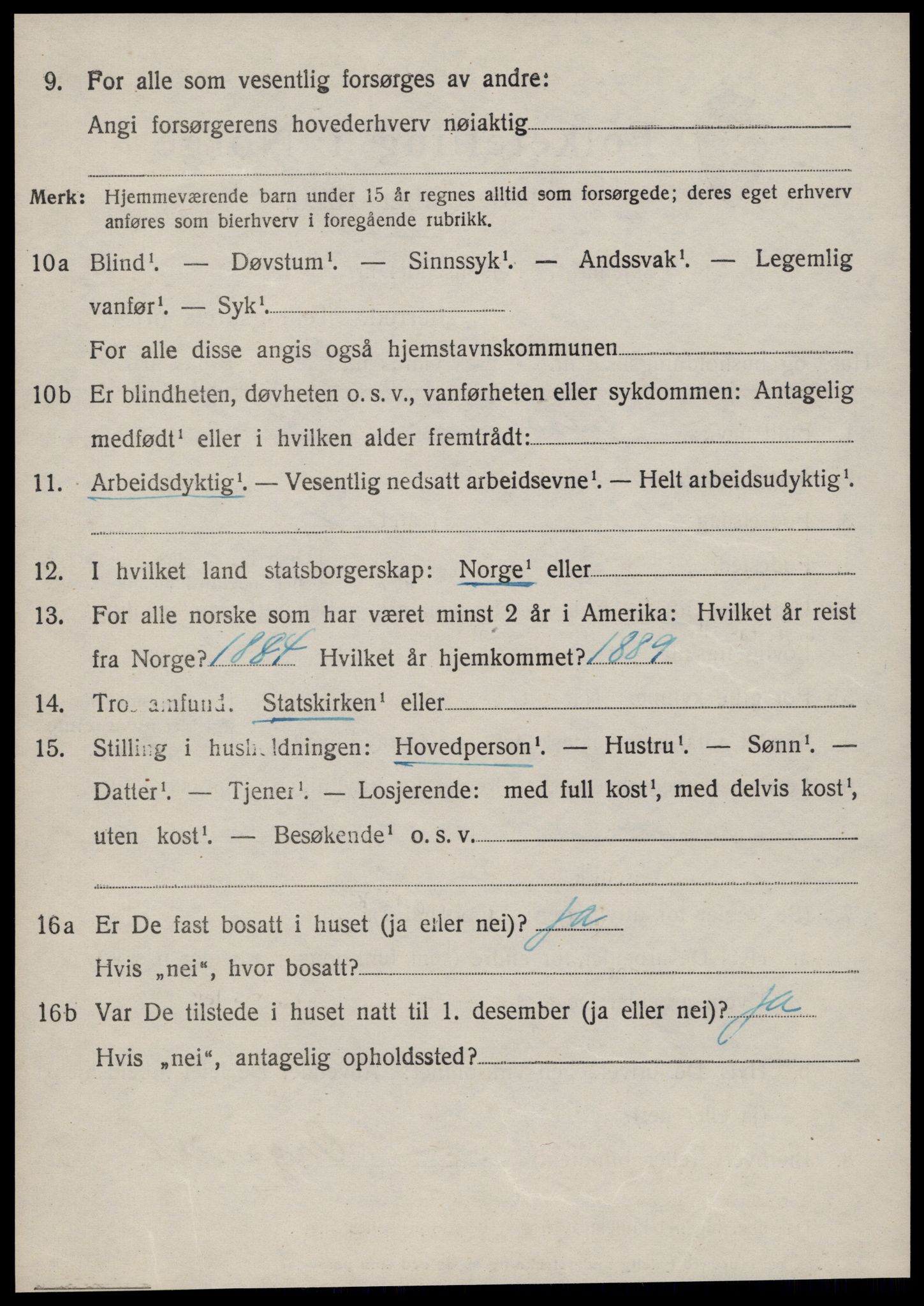 SAT, Folketelling 1920 for 1535 Vestnes herred, 1920, s. 3110