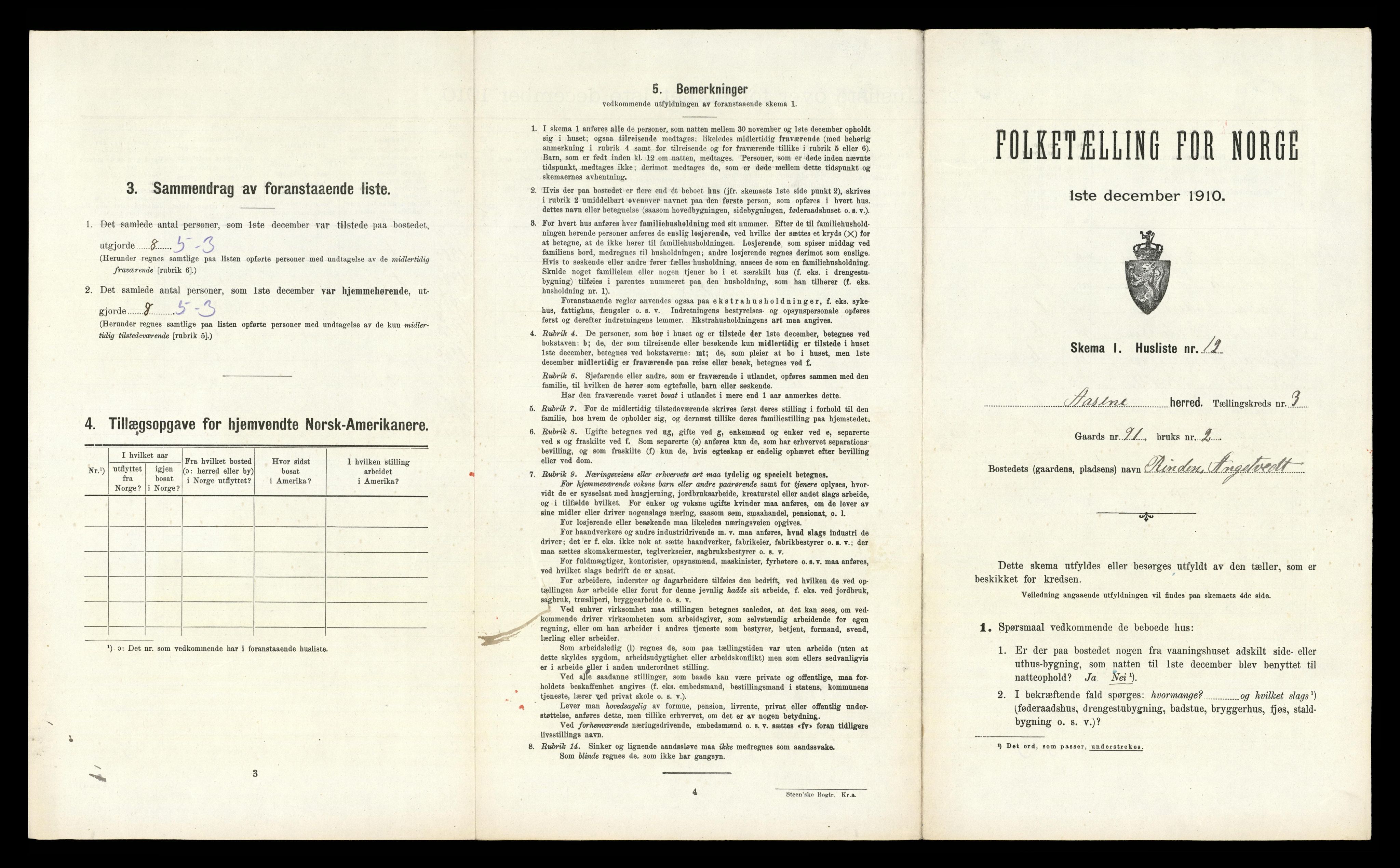RA, Folketelling 1910 for 1255 Åsane herred, 1910, s. 139