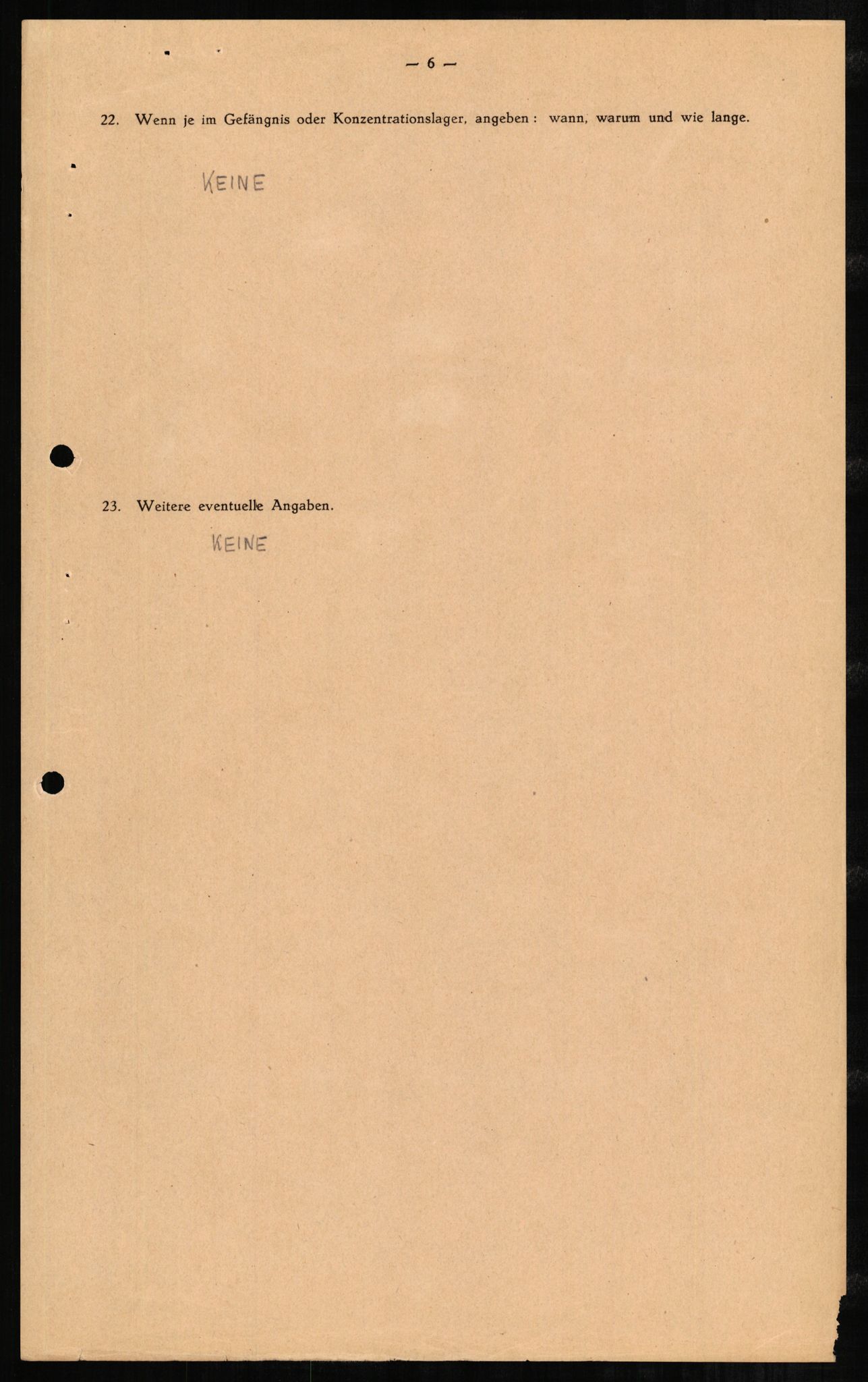 Forsvaret, Forsvarets overkommando II, AV/RA-RAFA-3915/D/Db/L0001: CI Questionaires. Tyske okkupasjonsstyrker i Norge. Tyskere., 1945-1946, s. 555