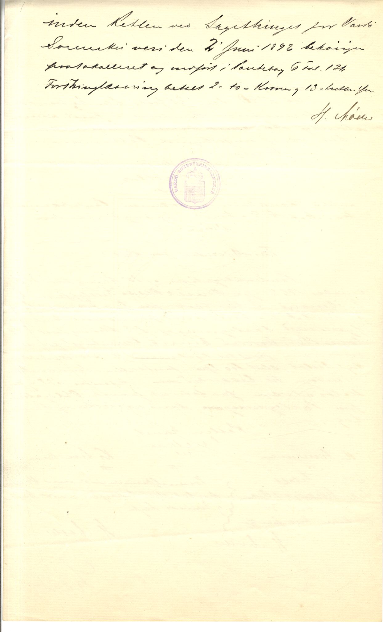 Brodtkorb handel A/S, VAMU/A-0001/Q/Qb/L0001: Skjøter og grunnbrev i Vardø by, 1822-1943, s. 204