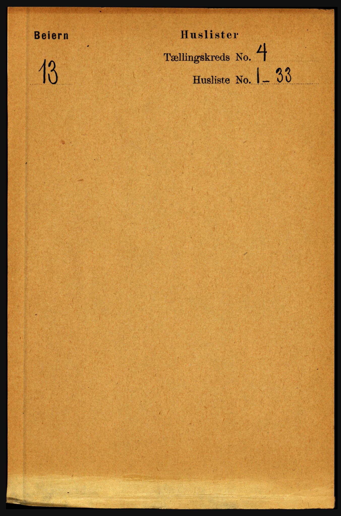 RA, Folketelling 1891 for 1839 Beiarn herred, 1891, s. 1442