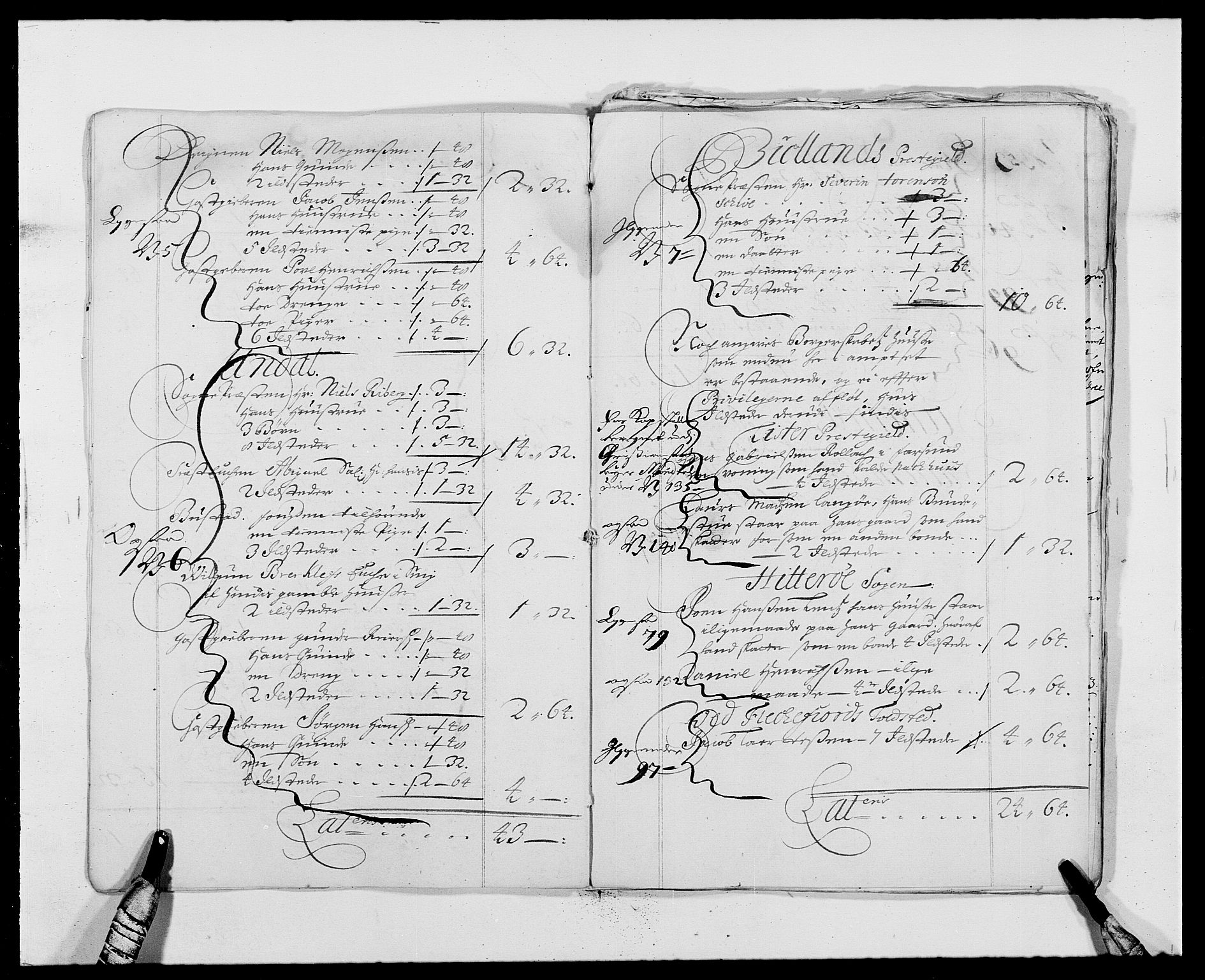 Rentekammeret inntil 1814, Reviderte regnskaper, Fogderegnskap, AV/RA-EA-4092/R41/L2534: Fogderegnskap Lista, 1686-1688, s. 257