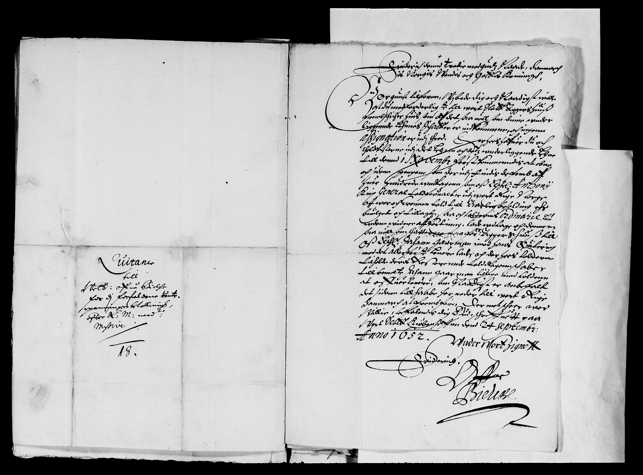 Rentekammeret inntil 1814, Reviderte regnskaper, Lensregnskaper, AV/RA-EA-5023/R/Rb/Rbt/L0124: Bergenhus len, 1652-1654