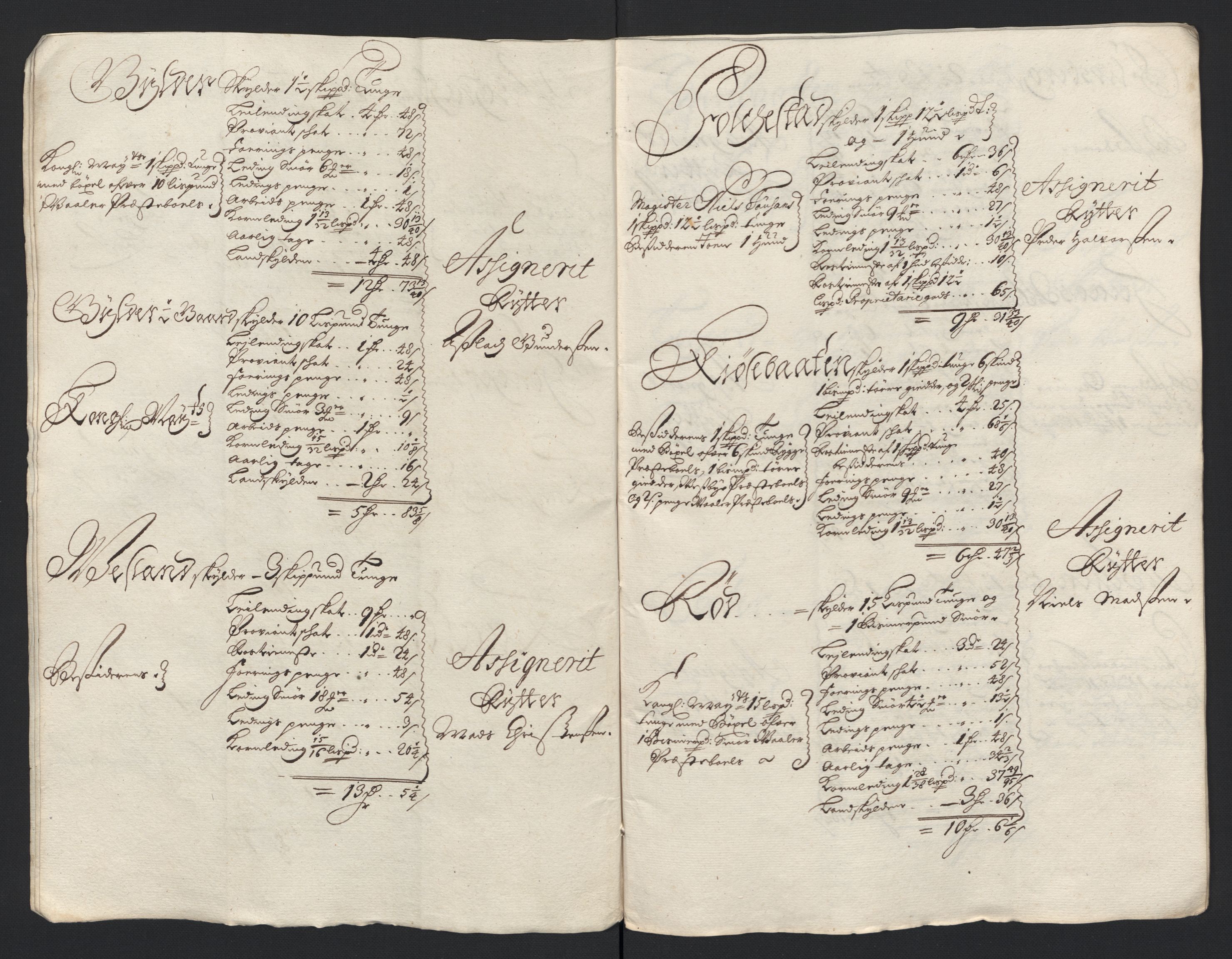 Rentekammeret inntil 1814, Reviderte regnskaper, Fogderegnskap, RA/EA-4092/R04/L0128: Fogderegnskap Moss, Onsøy, Tune, Veme og Åbygge, 1699, s. 96