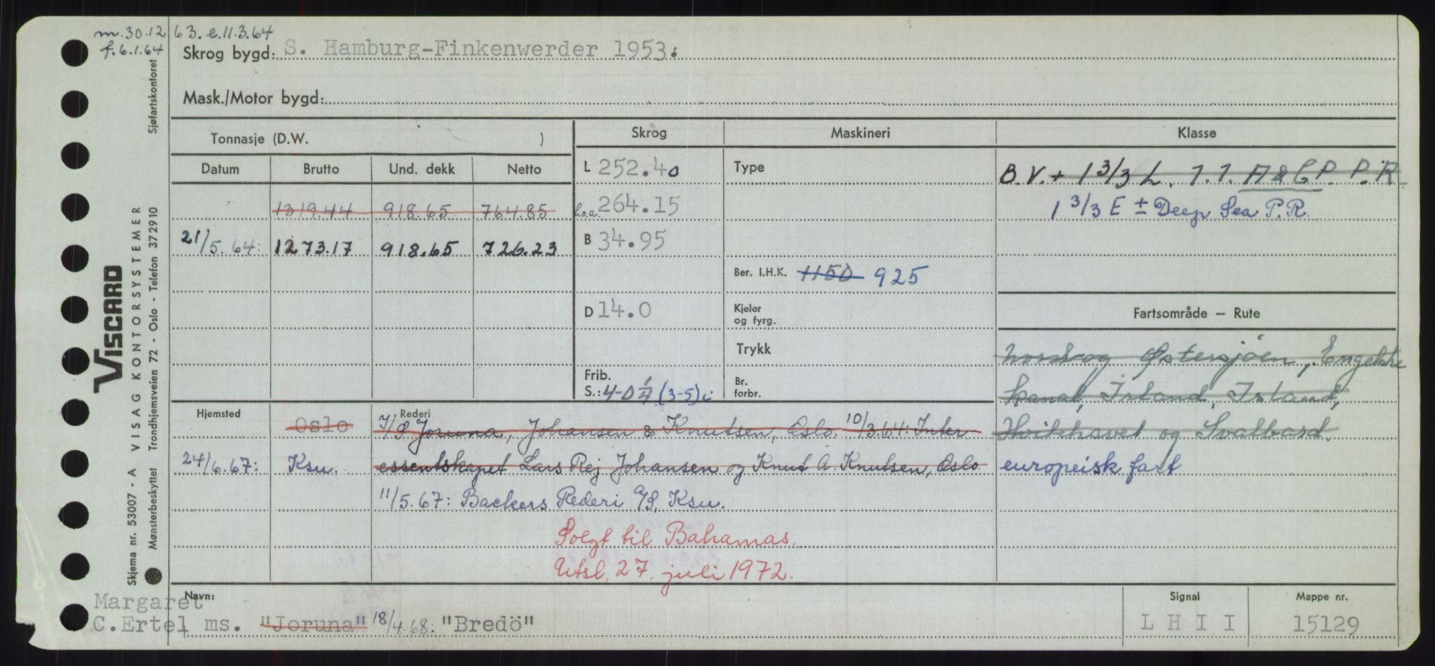 Sjøfartsdirektoratet med forløpere, Skipsmålingen, RA/S-1627/H/Hd/L0005: Fartøy, Br-Byg, s. 175