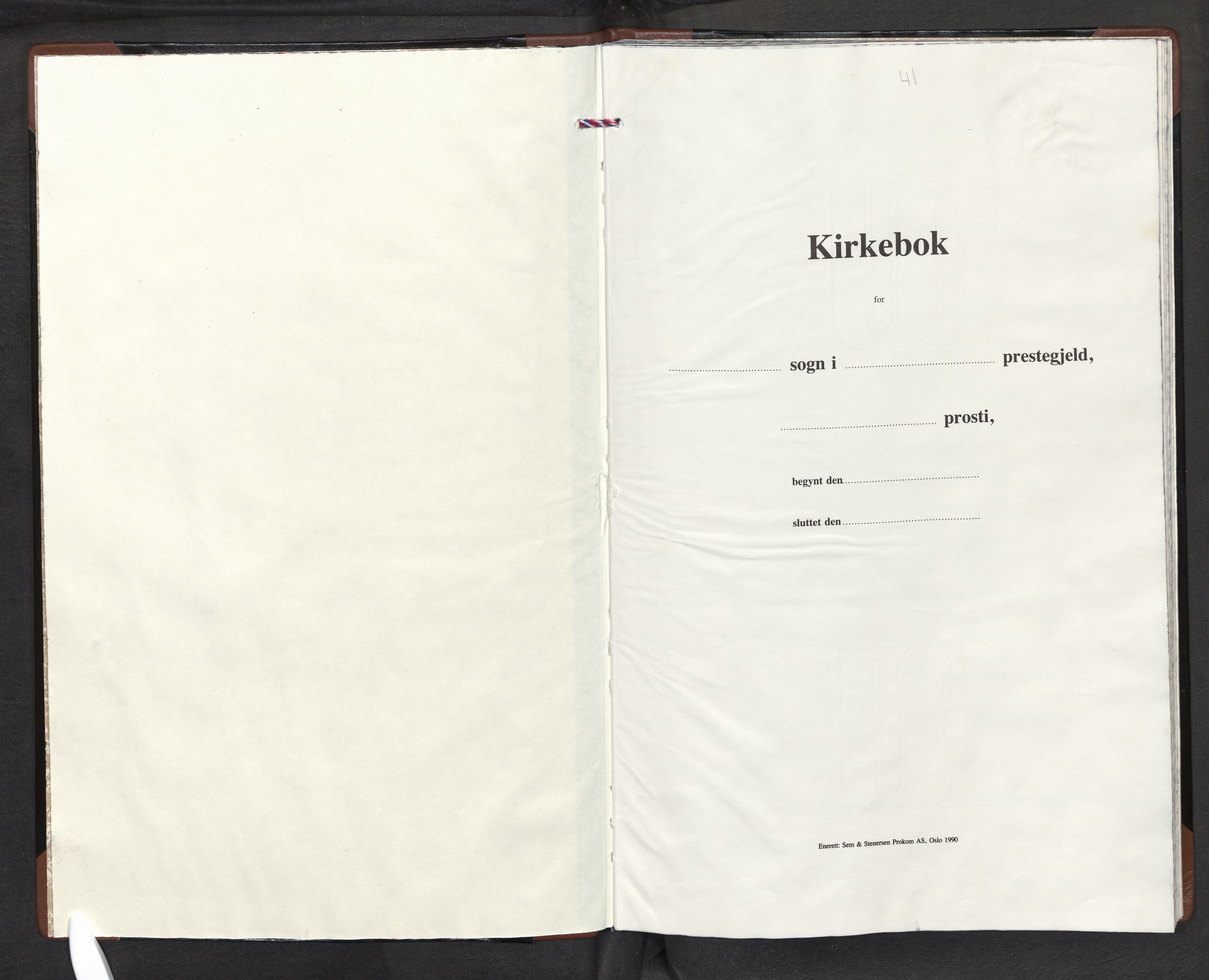 Birkeland Sokneprestembete, AV/SAB-A-74601/H/Haa/Haae/L0001: Ministerialbok nr. E 1, 1991-2011